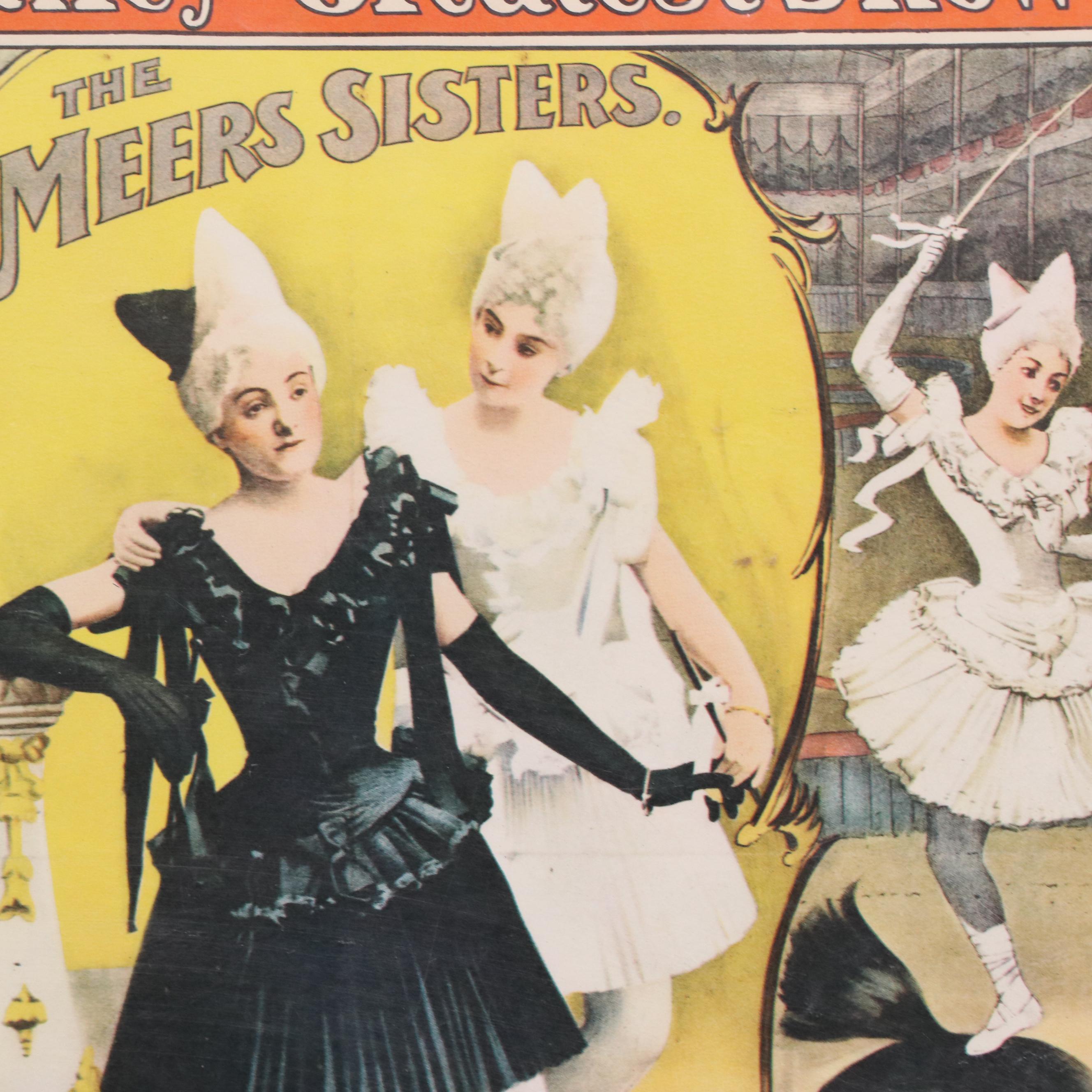 Ringling Bros, Barnum & Bailey Offset Lithograph Circus Posters