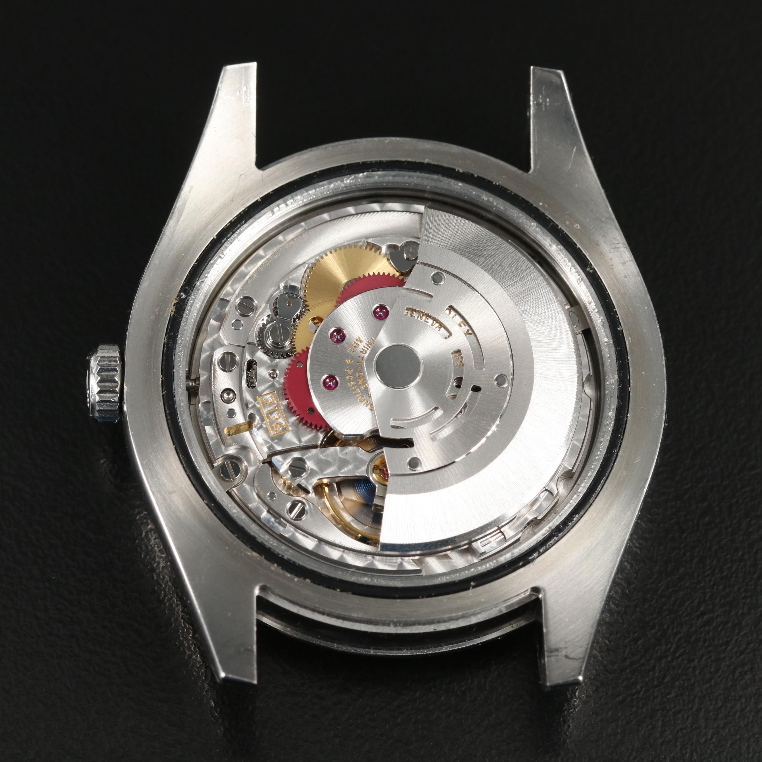 Rolex Datejust II Blue Roman Dial Watch