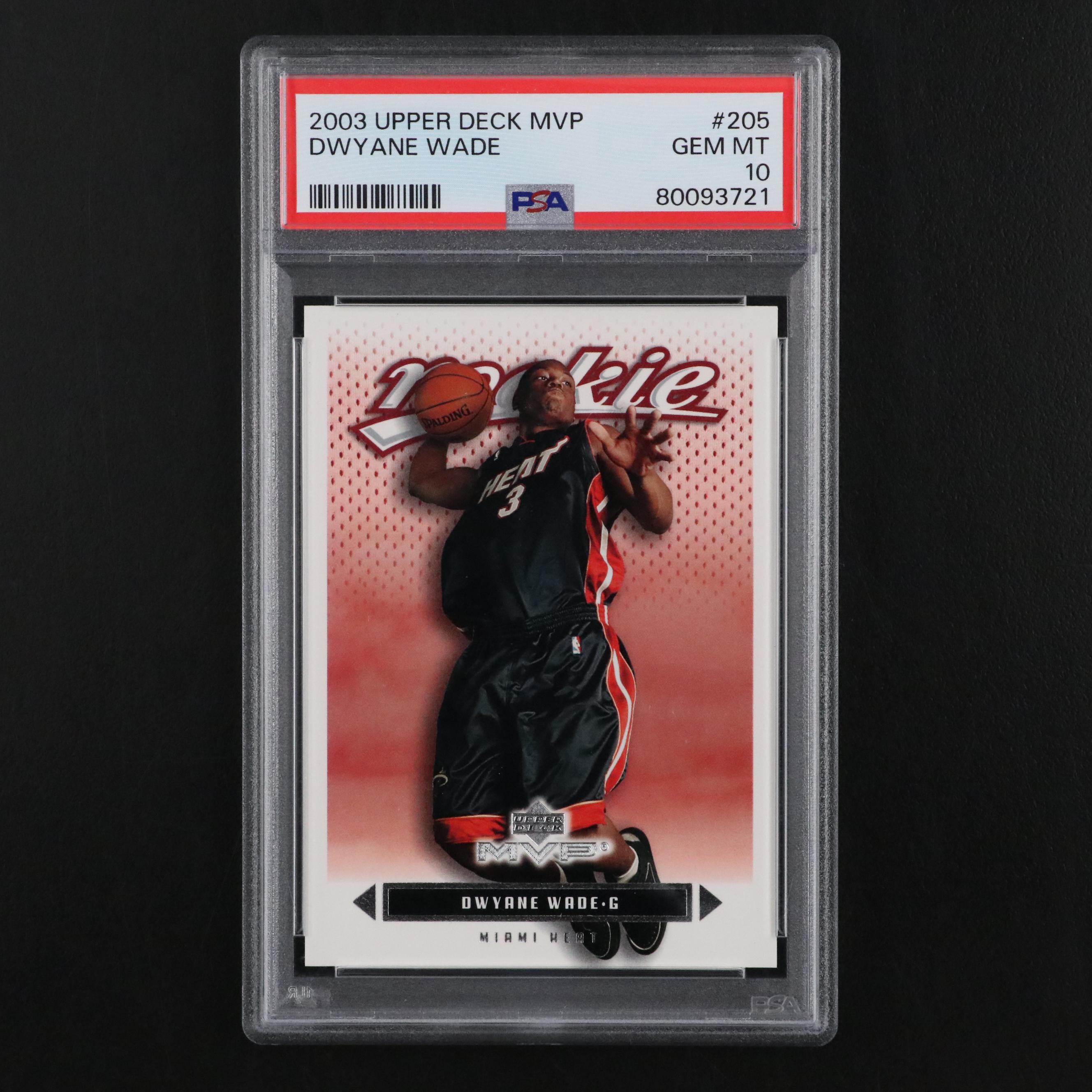 Dwyane Wade Rookie Card, cheapest Graded