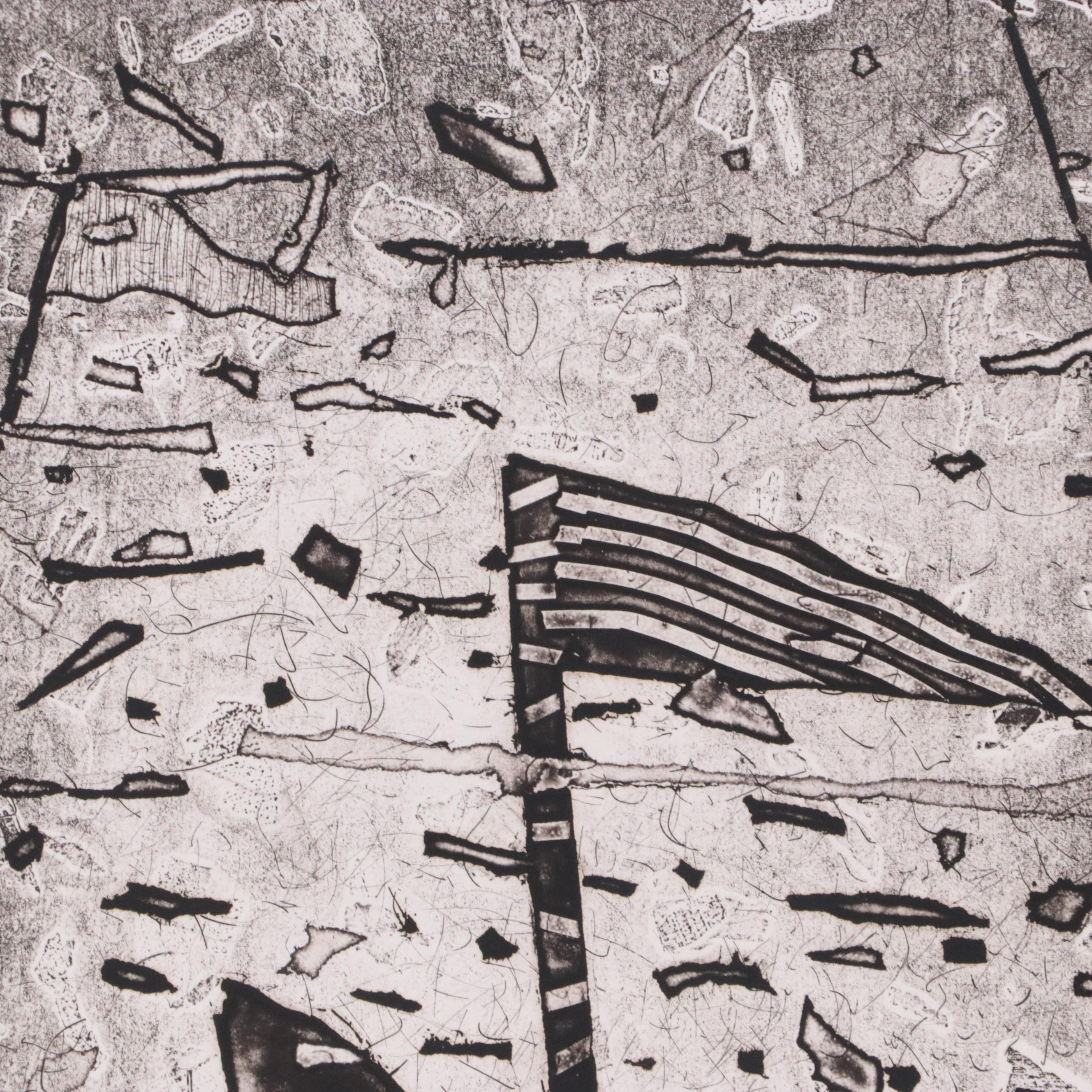 Jim Williams Etching "Riverfest," 1983