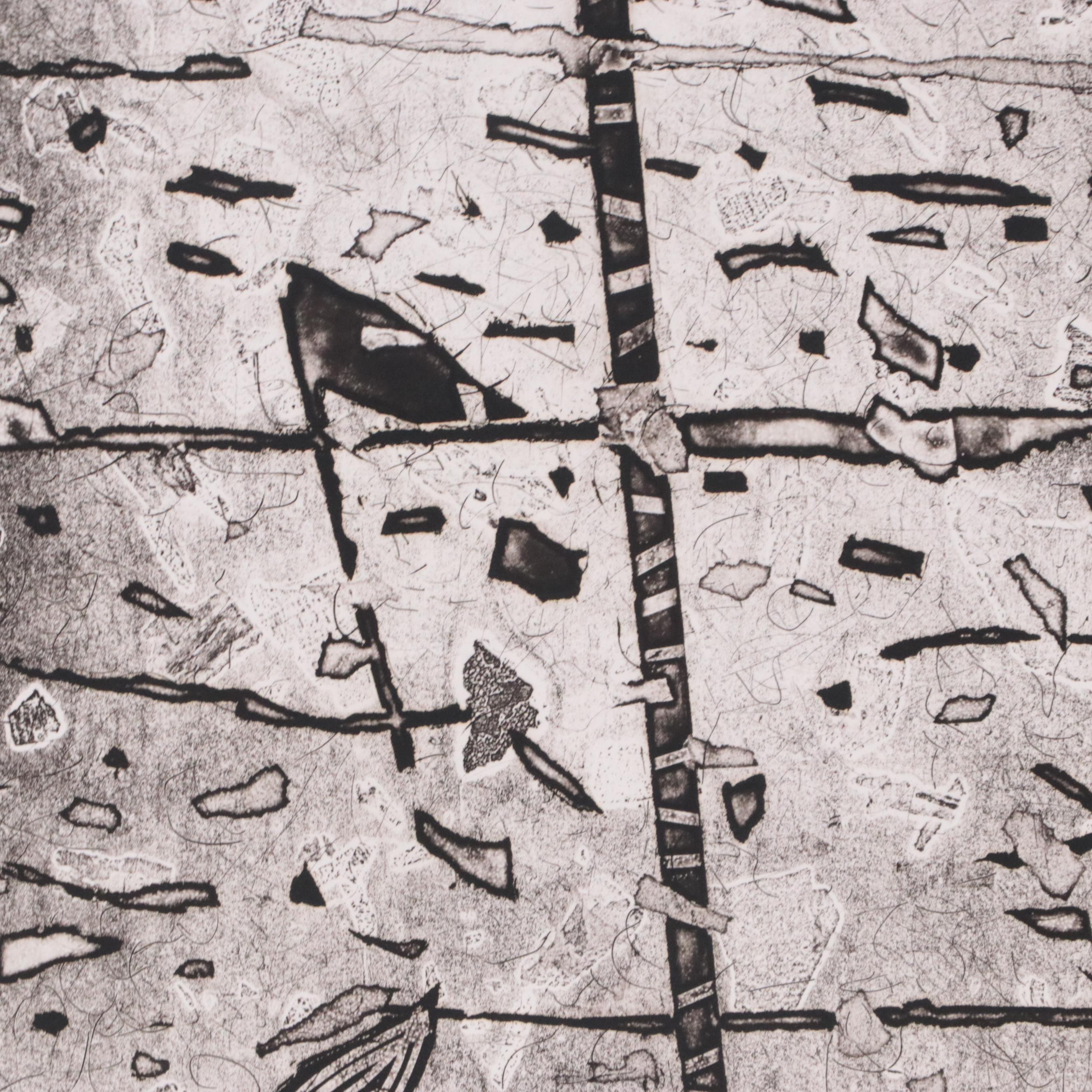 Jim Williams Etching "Riverfest," 1983