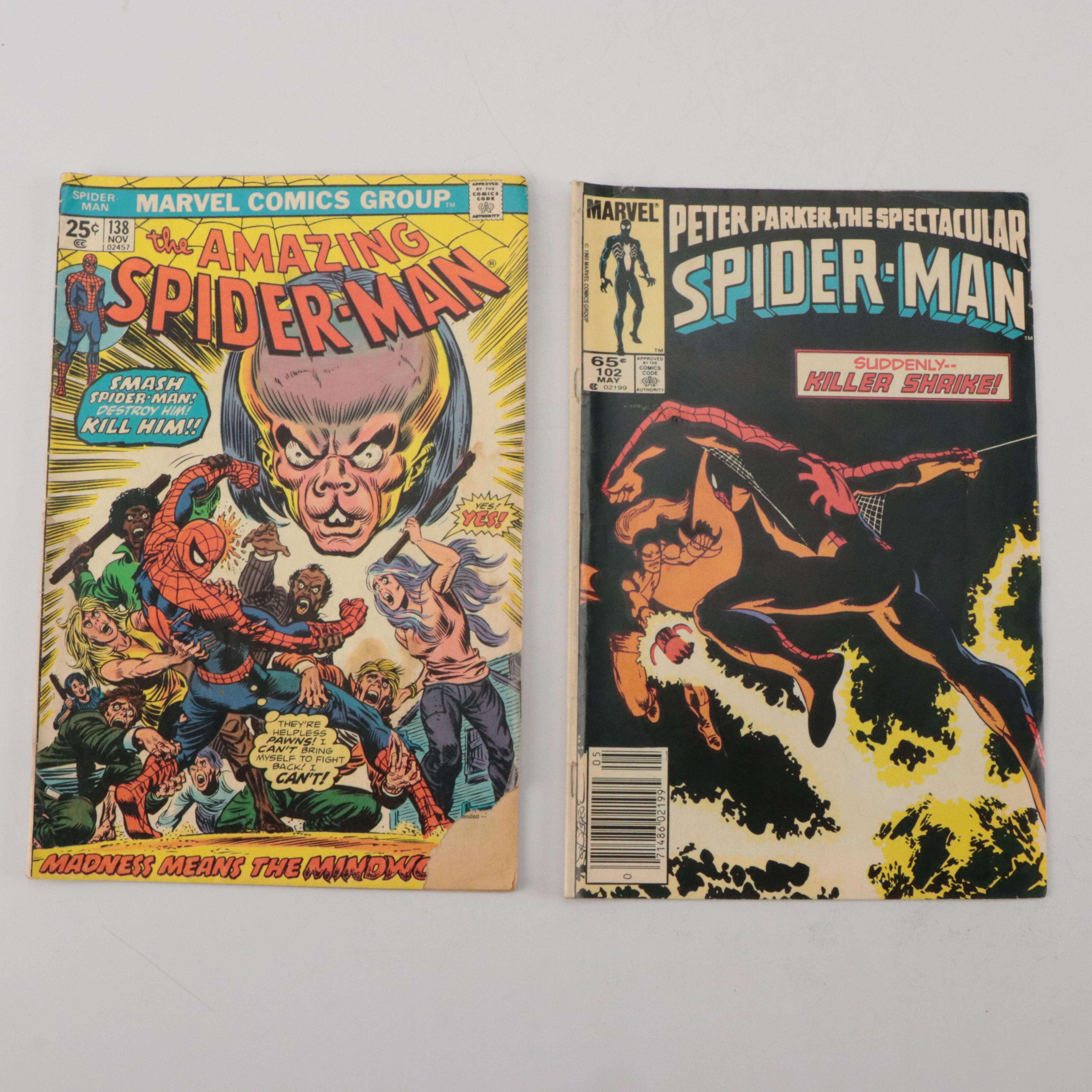 Bronze–Modern Age Comic Books Featuring "The Amazing Spider-Man" and More