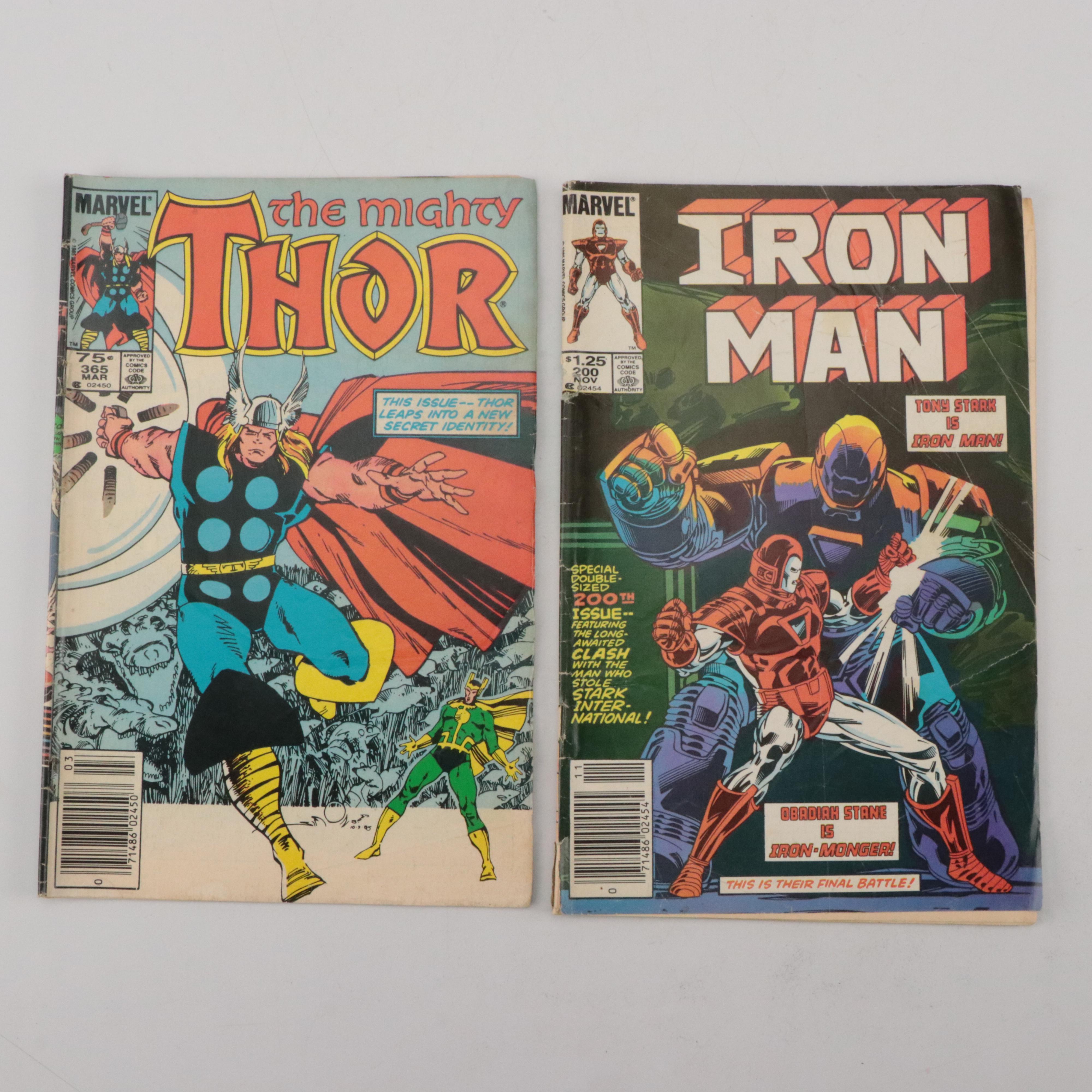 Bronze–Modern Age Comic Books Featuring "The Amazing Spider-Man" and More