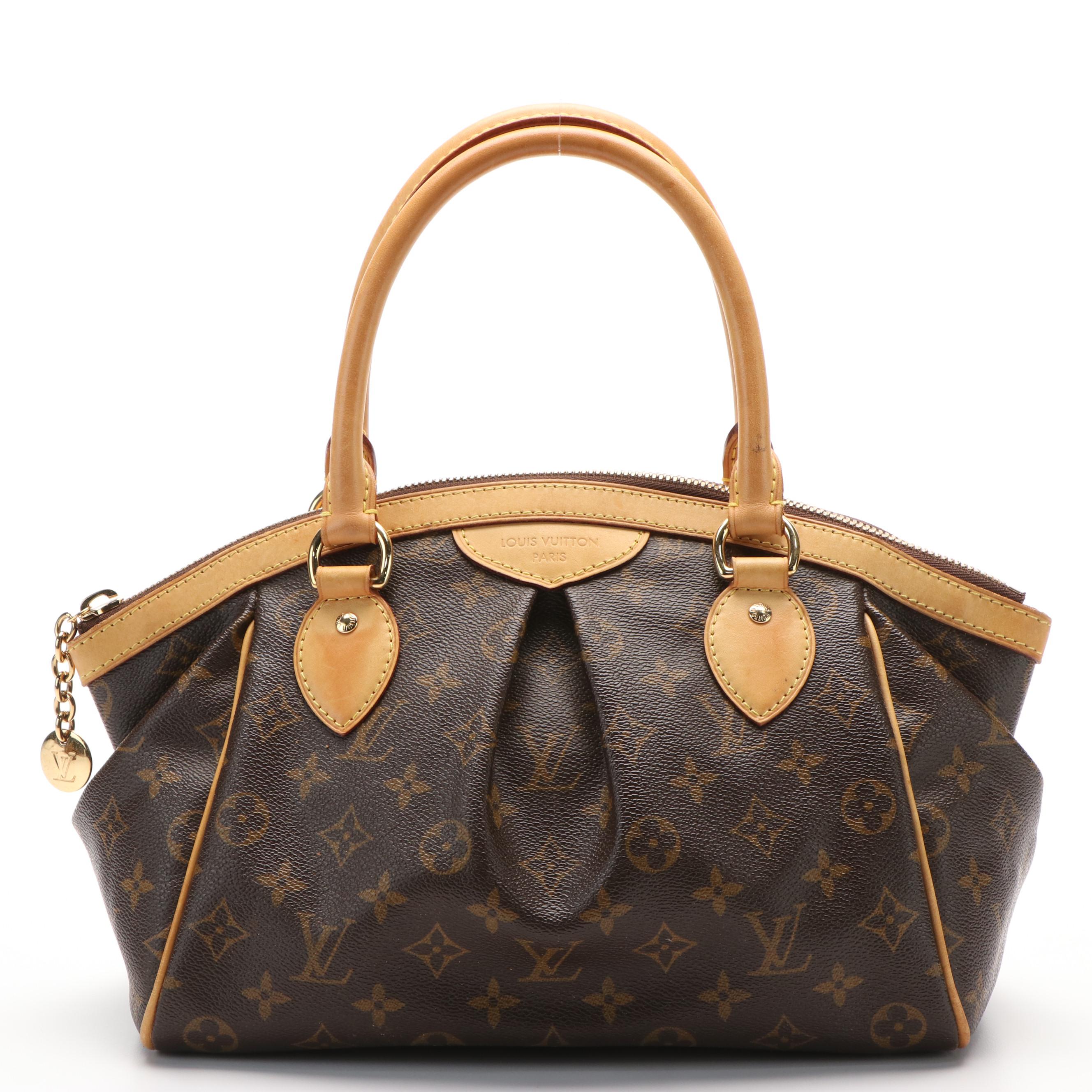Louis Vuitton Tivoli Monogram Brown Canvas Satchel