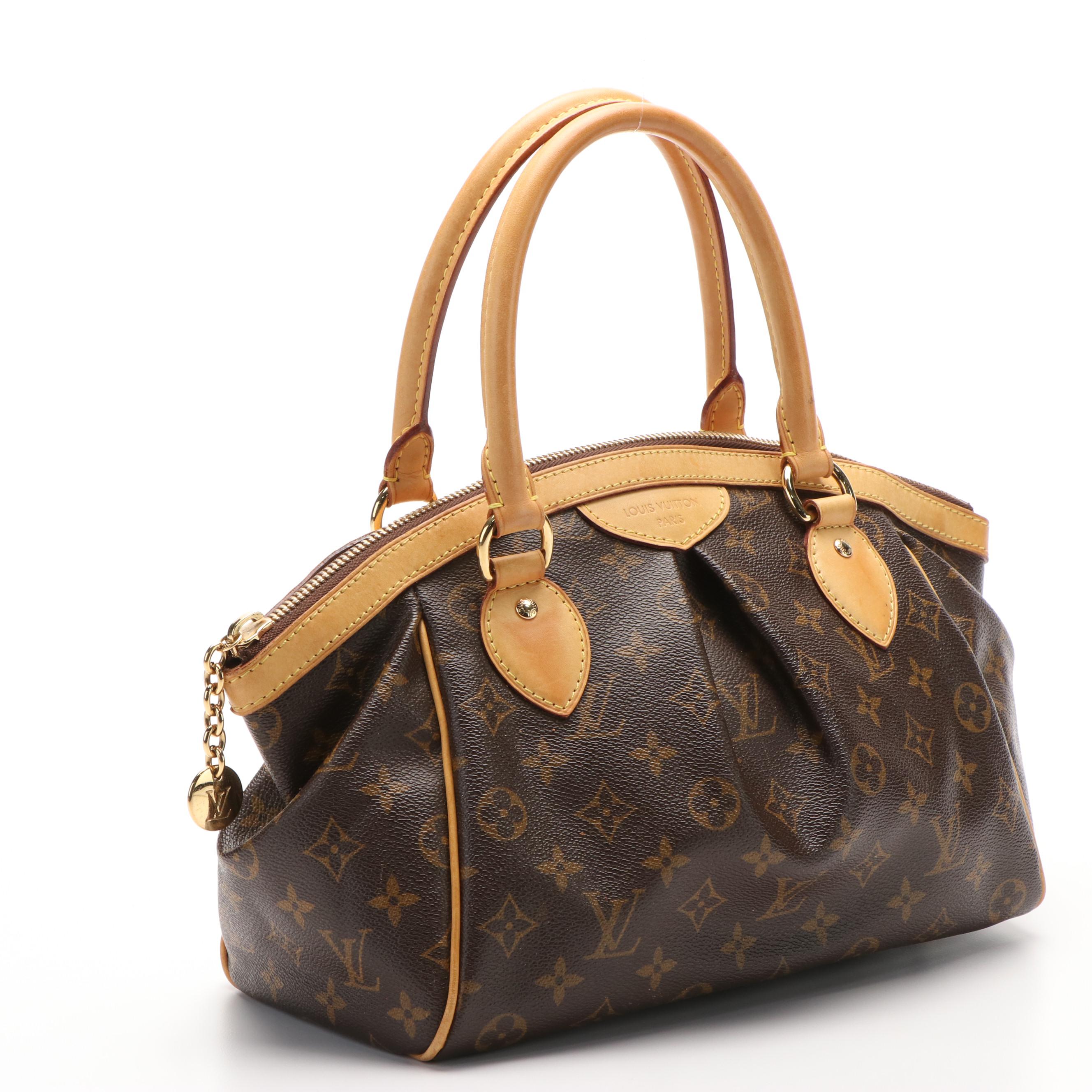 Louis Vuitton Tivoli Monogram Brown Canvas Satchel