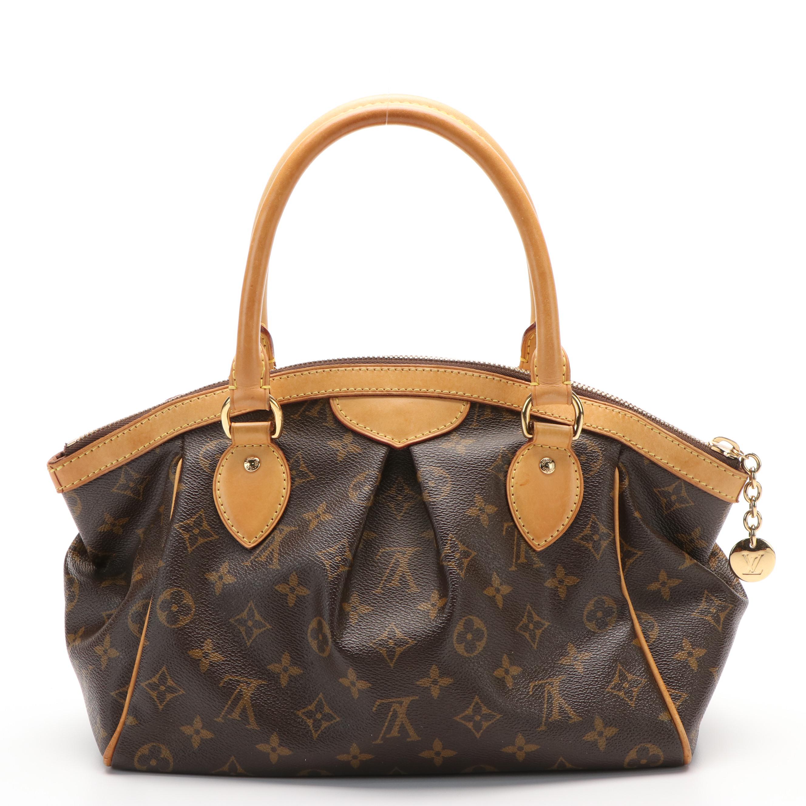 Louis Vuitton Tivoli Monogram Brown Canvas Satchel