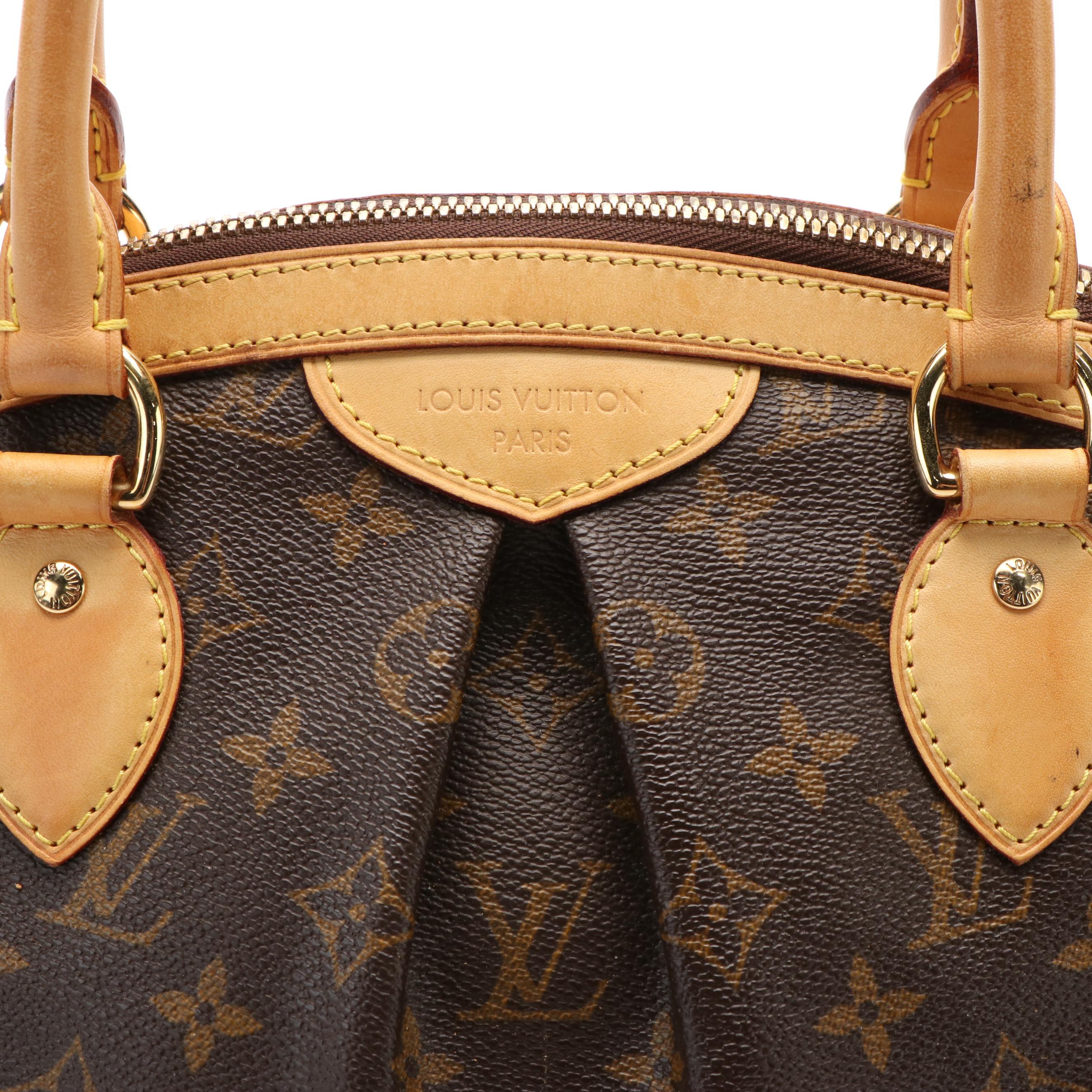 Louis Vuitton Tivoli Monogram Brown Canvas Satchel