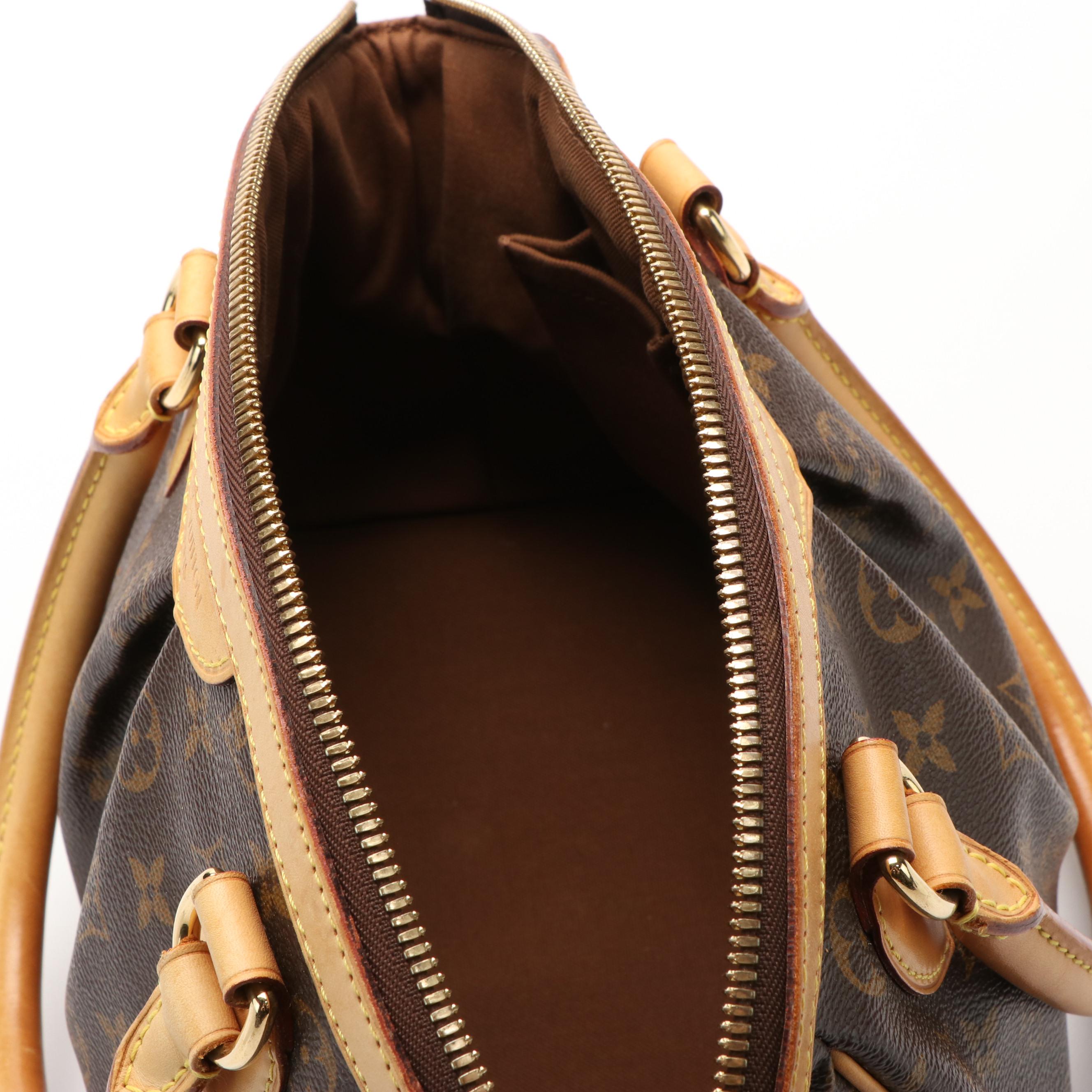 Louis Vuitton Tivoli Monogram Brown Canvas Satchel