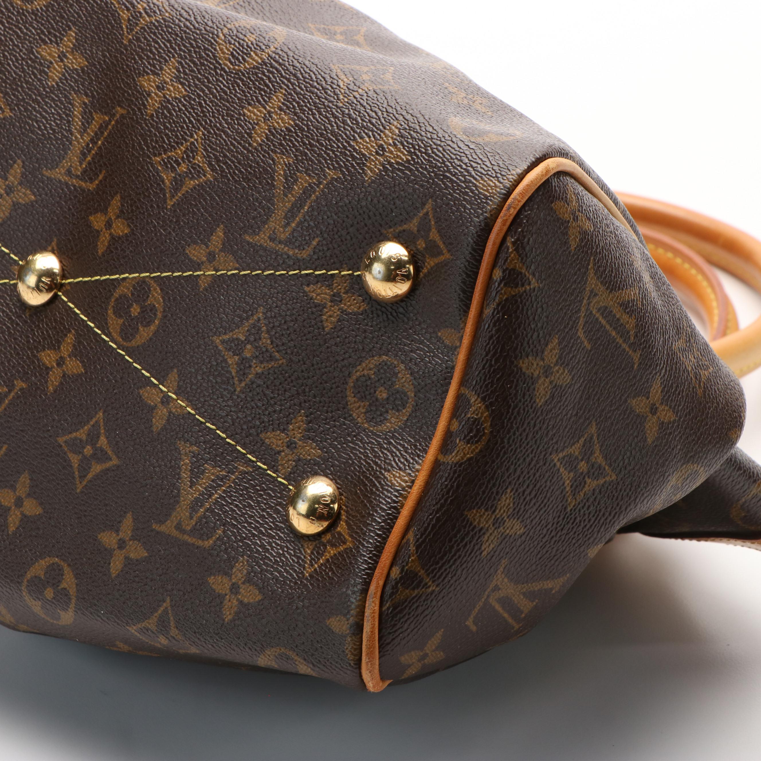 Louis Vuitton Tivoli Monogram Brown Canvas Satchel
