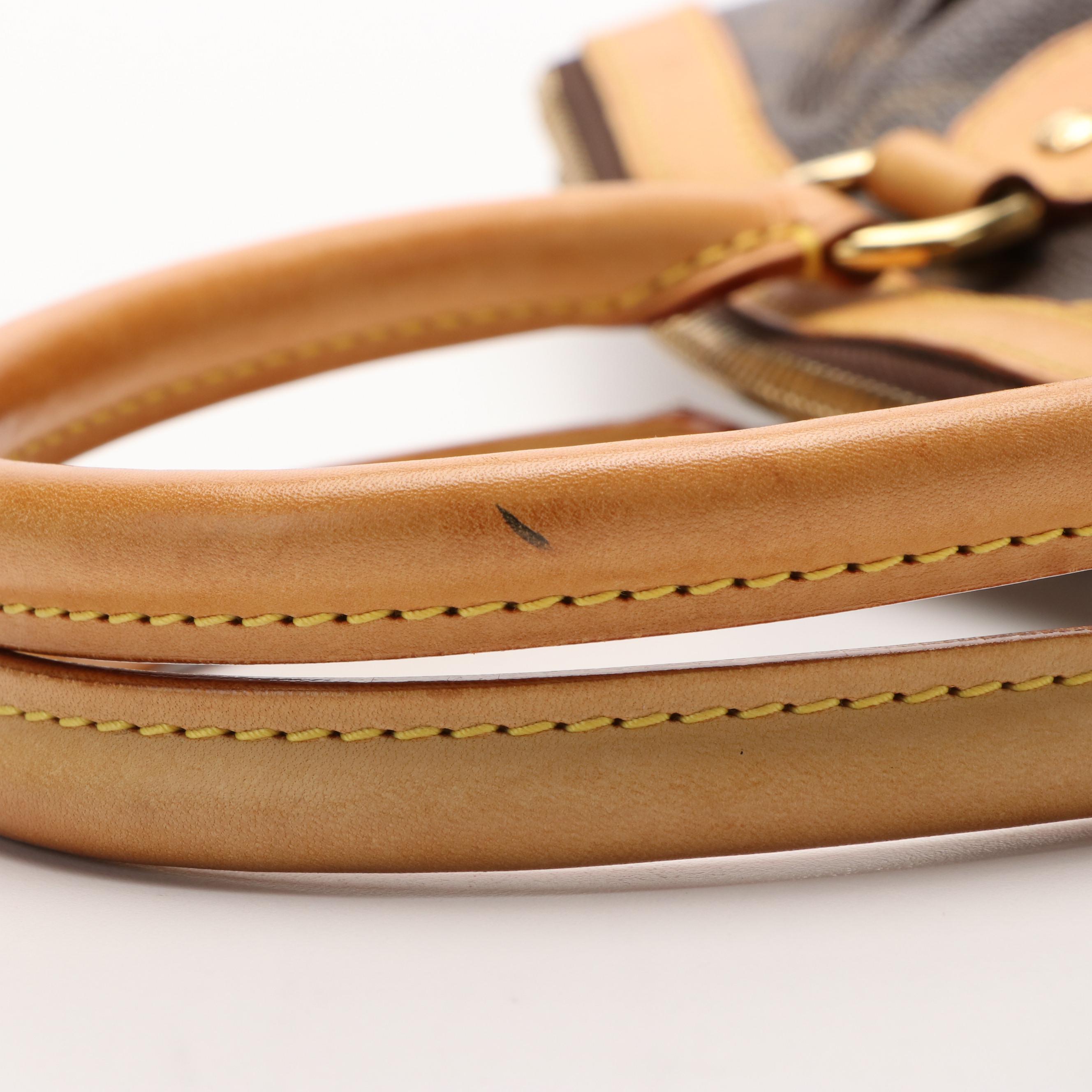 Louis Vuitton Tivoli Monogram Brown Canvas Satchel