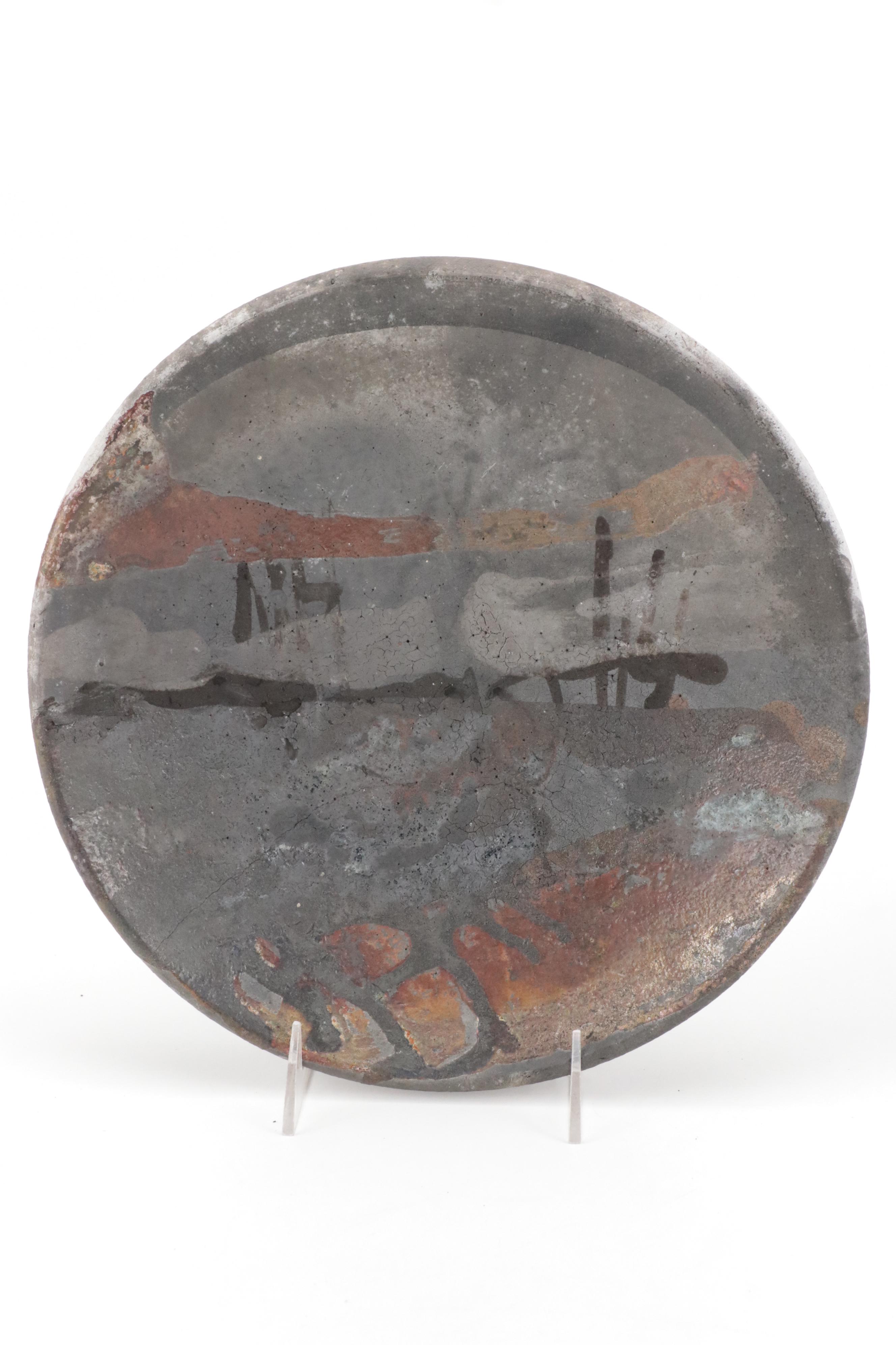 John Tuska Wheel Thrown Art Pottery Plates