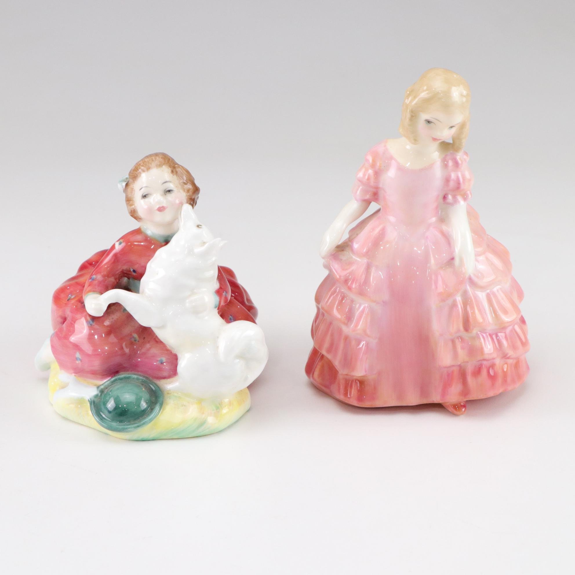 Royal Doulton "Rose", "Home Again", and More Doulton Porcelain Figurines
