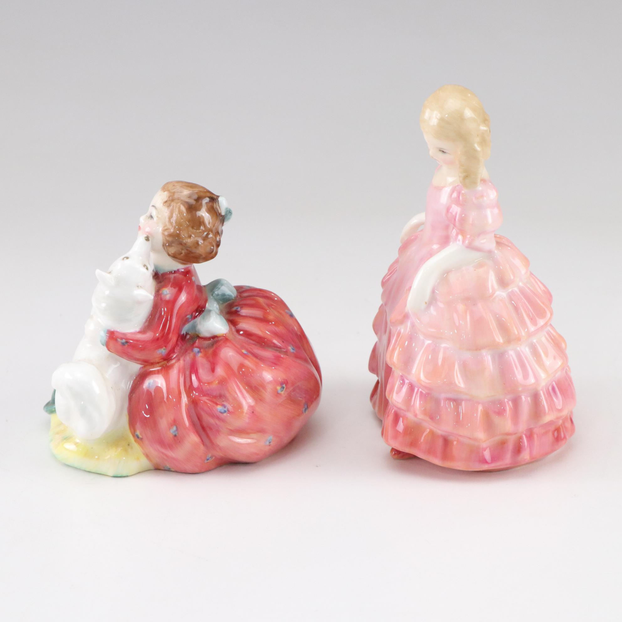 Royal Doulton "Rose", "Home Again", and More Doulton Porcelain Figurines