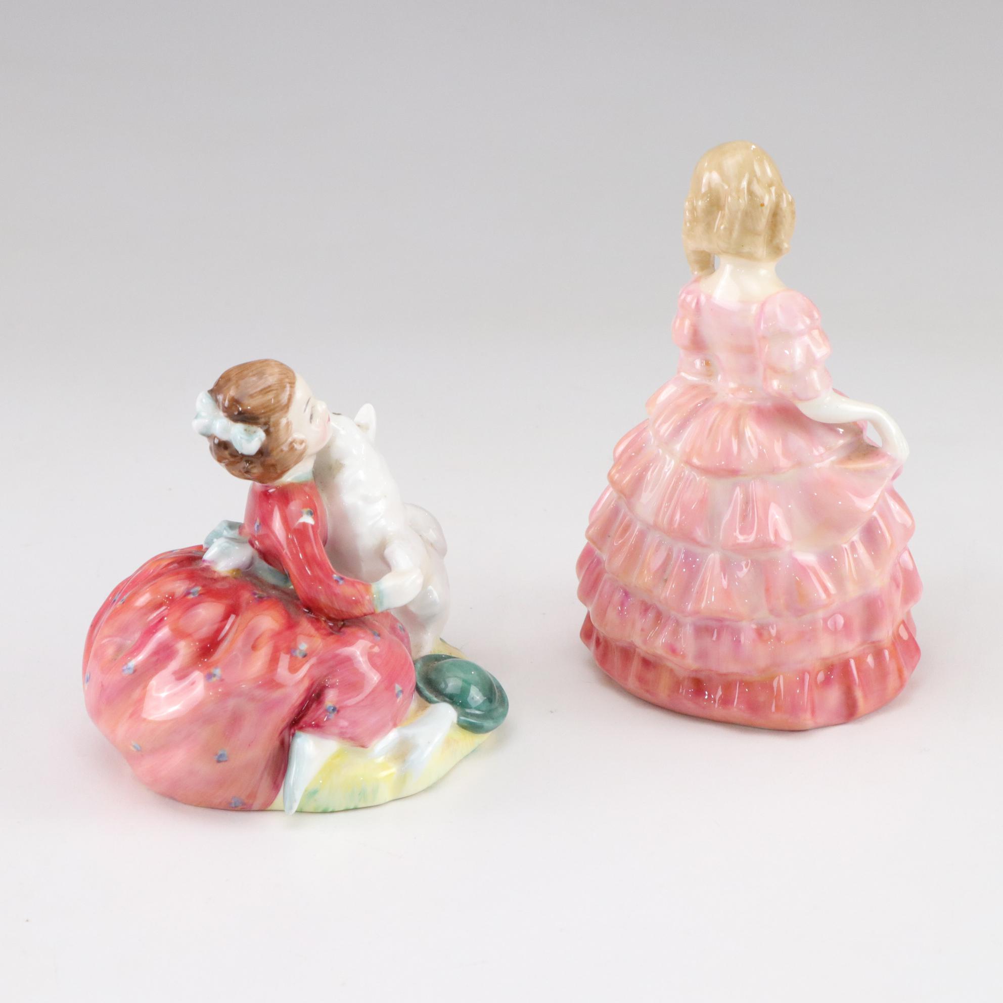 Royal Doulton "Rose", "Home Again", and More Doulton Porcelain Figurines