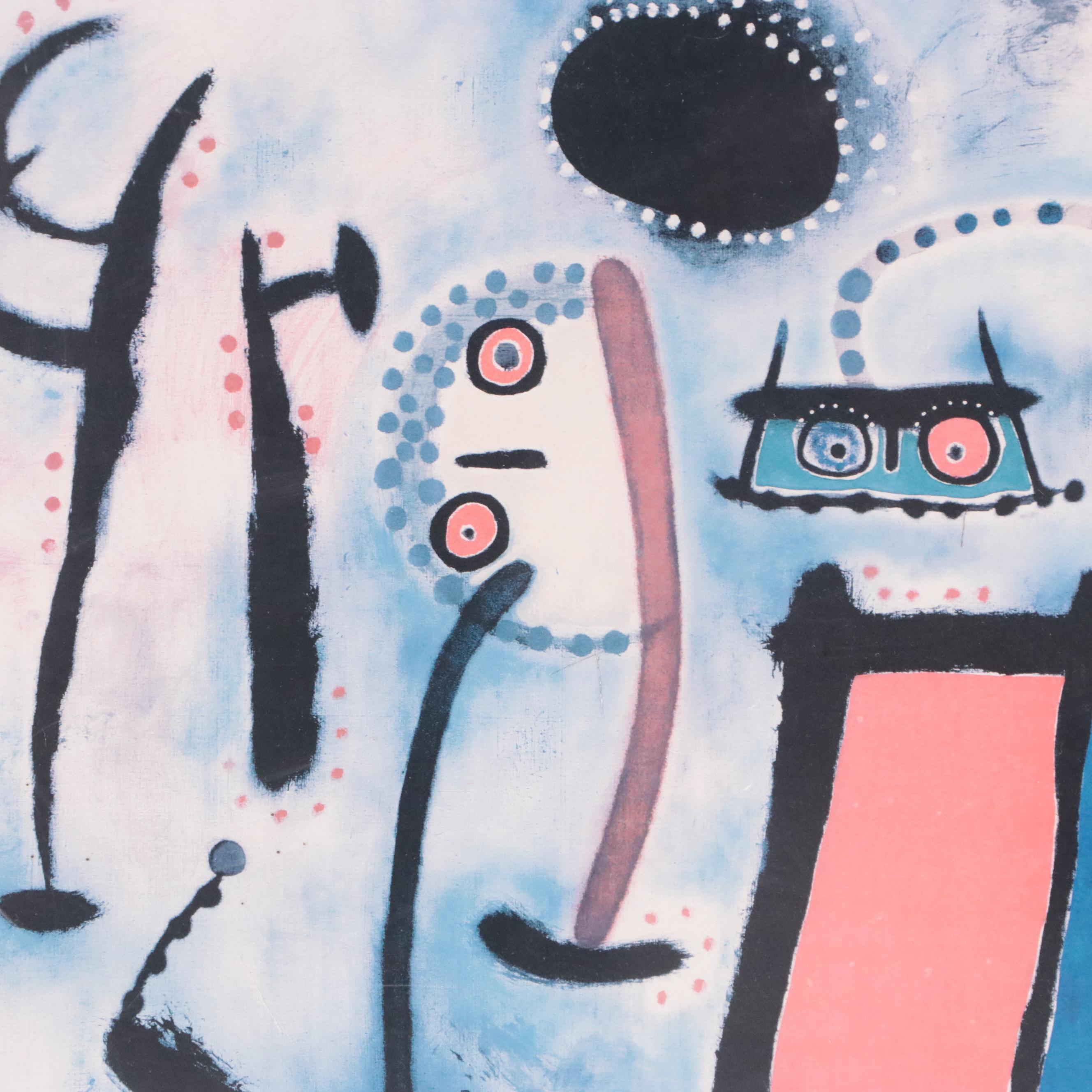 Guggenheim Museum Joan Miró Offset Lithograph Poster