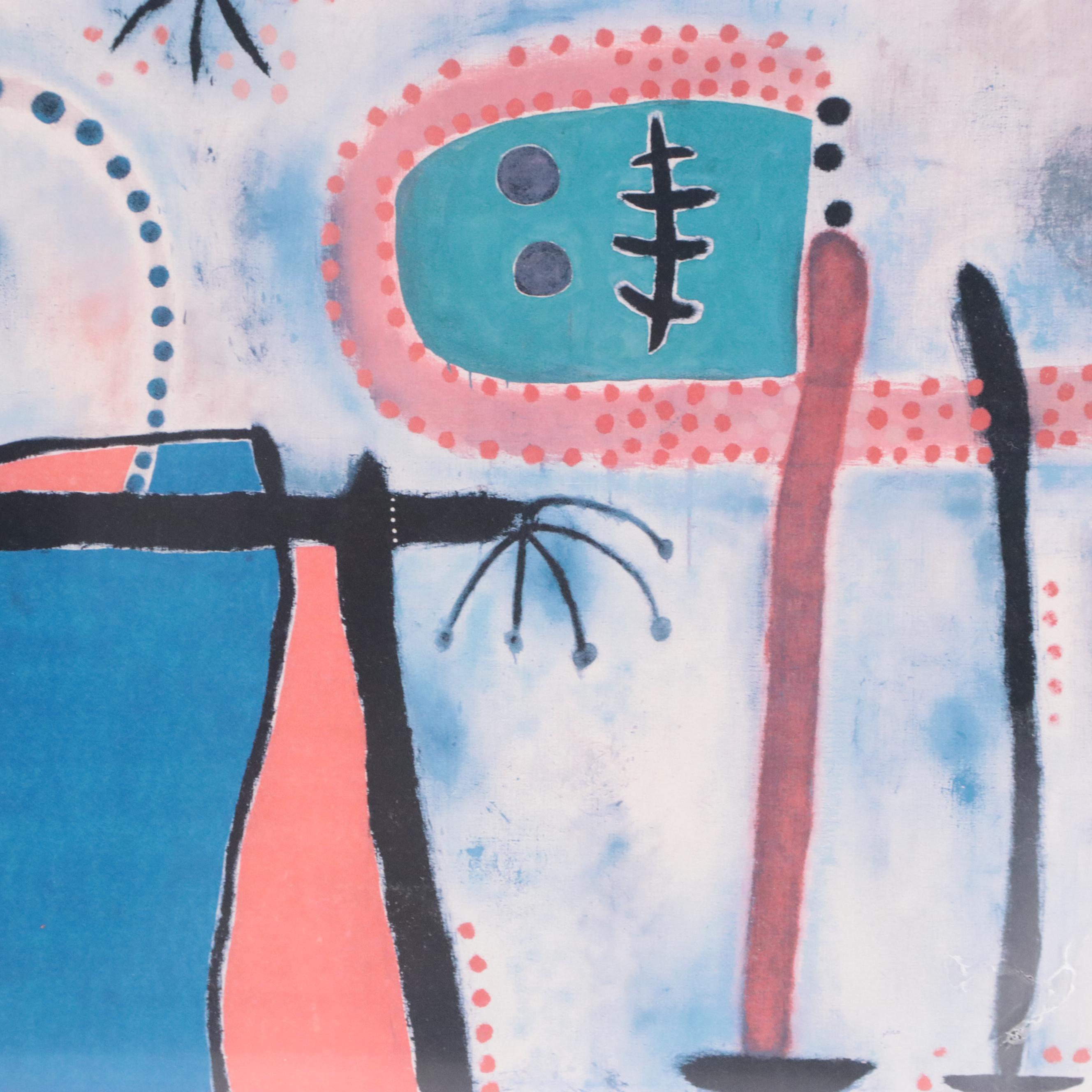 Guggenheim Museum Joan Miró Offset Lithograph Poster