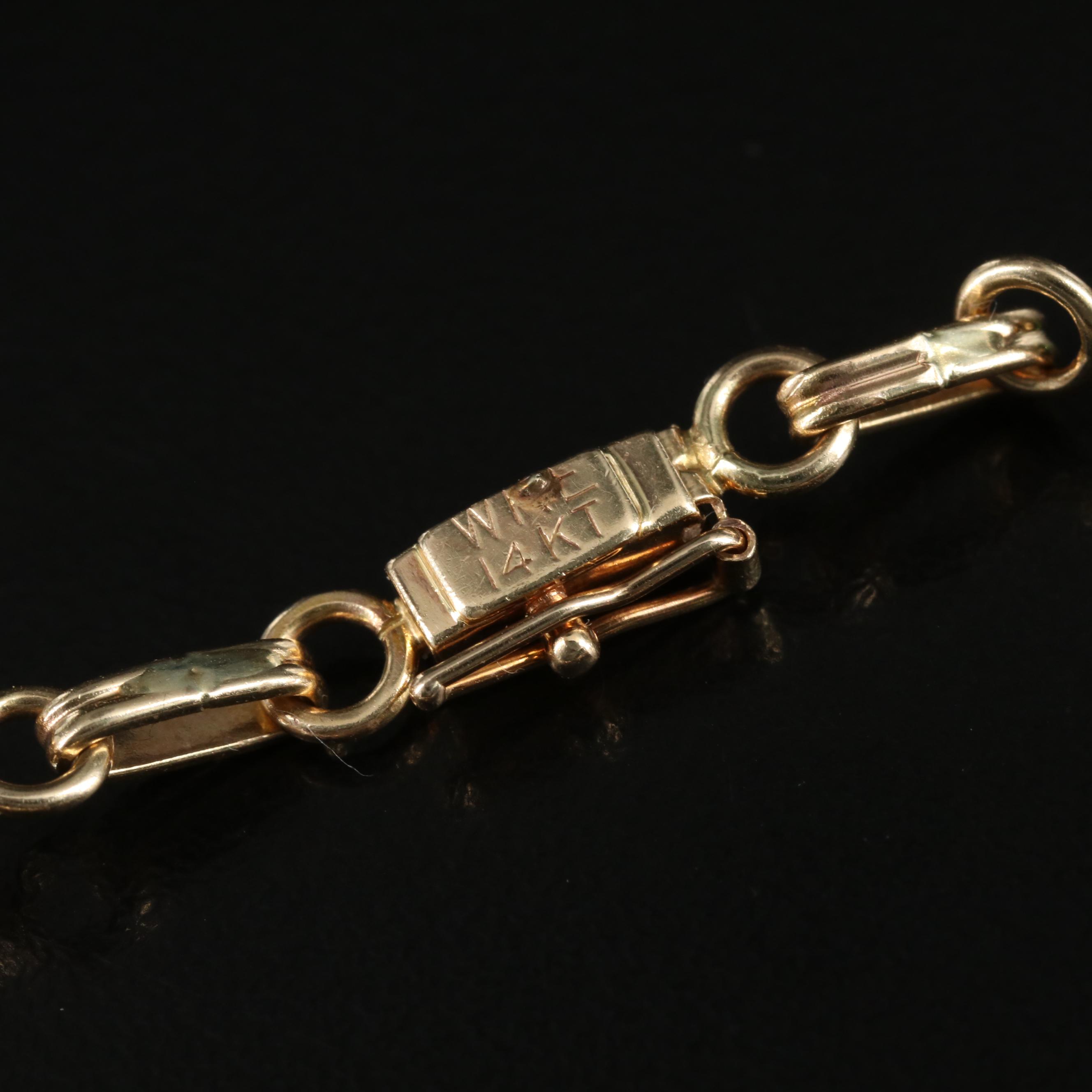 14K Multi-Gemstone Bracelet