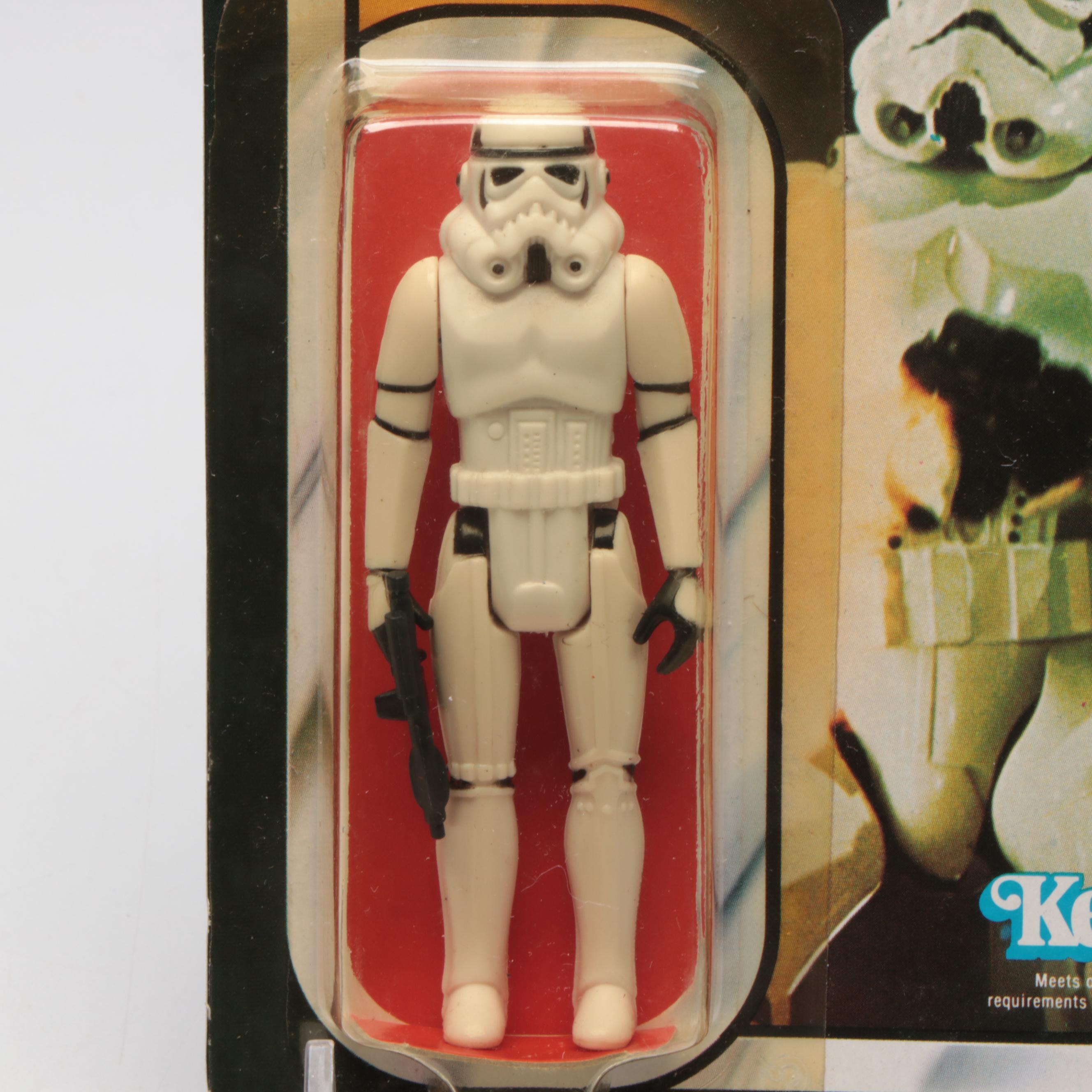 Kenner Star Wars Carded Lando Calrissian, Stormtrooper and Ewok Action Figures