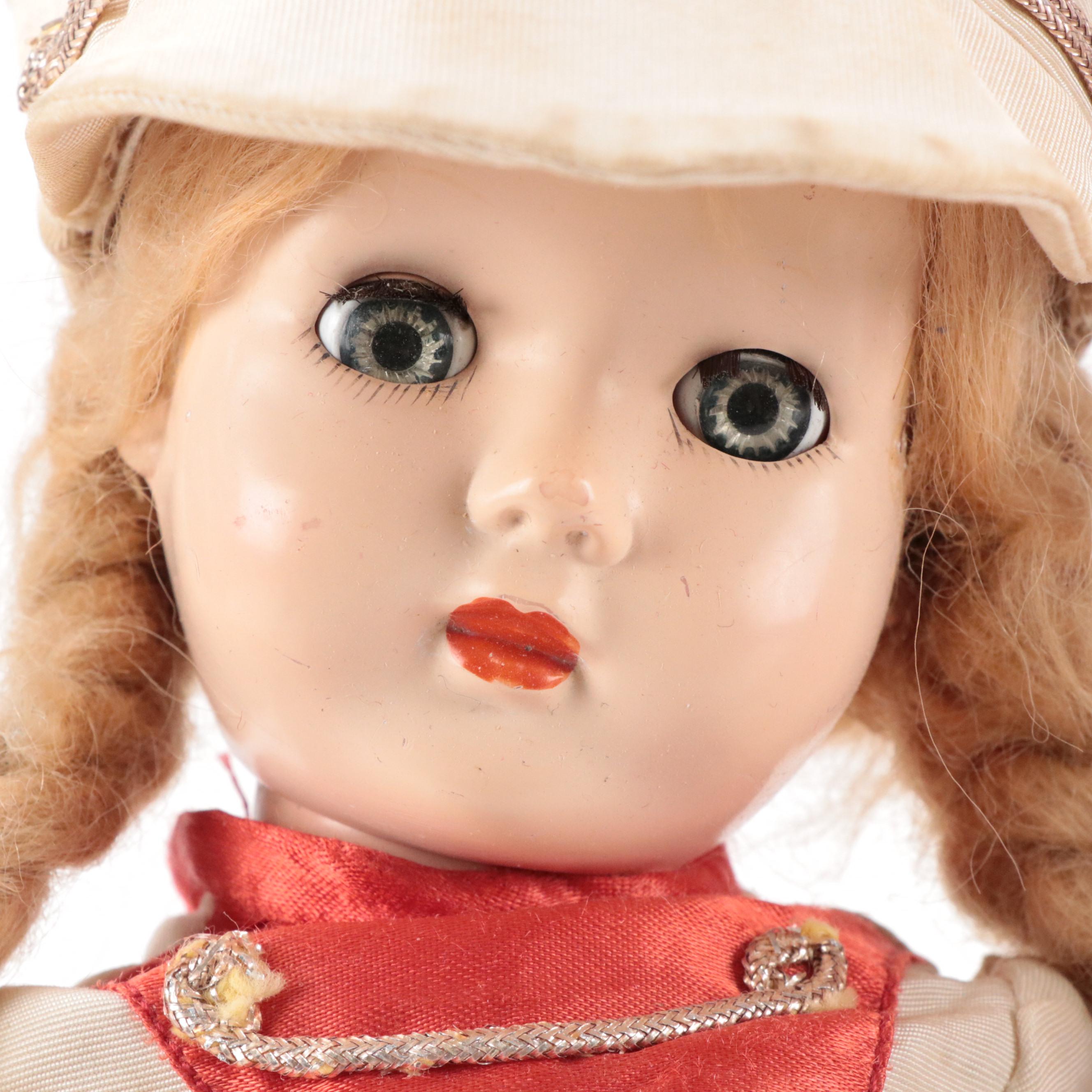 Effanbee "Toni" Majorette Dolls, Mid-20th Century