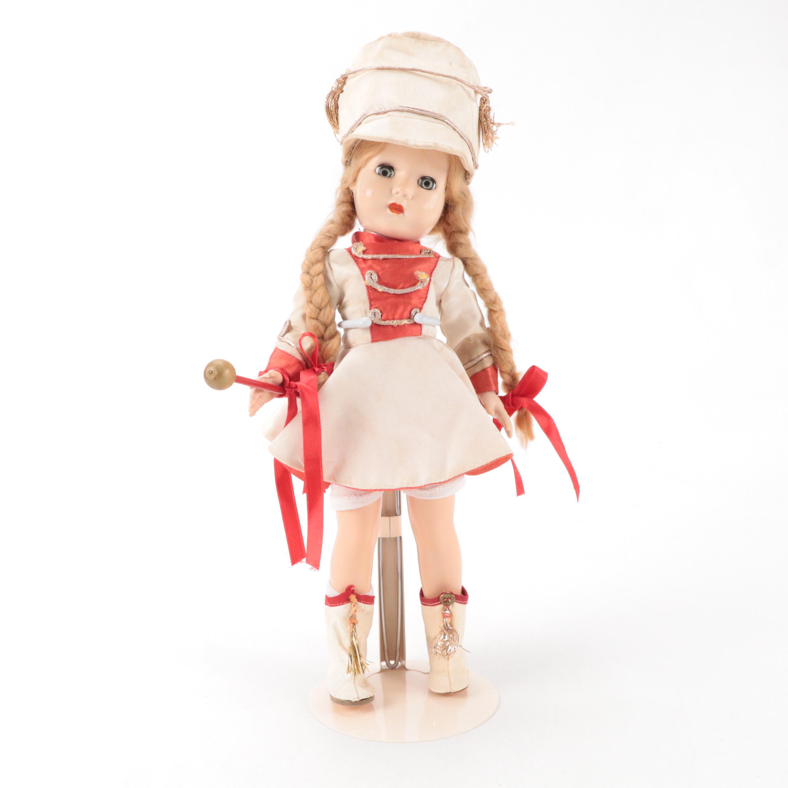 Effanbee "Toni" Majorette Dolls, Mid-20th Century