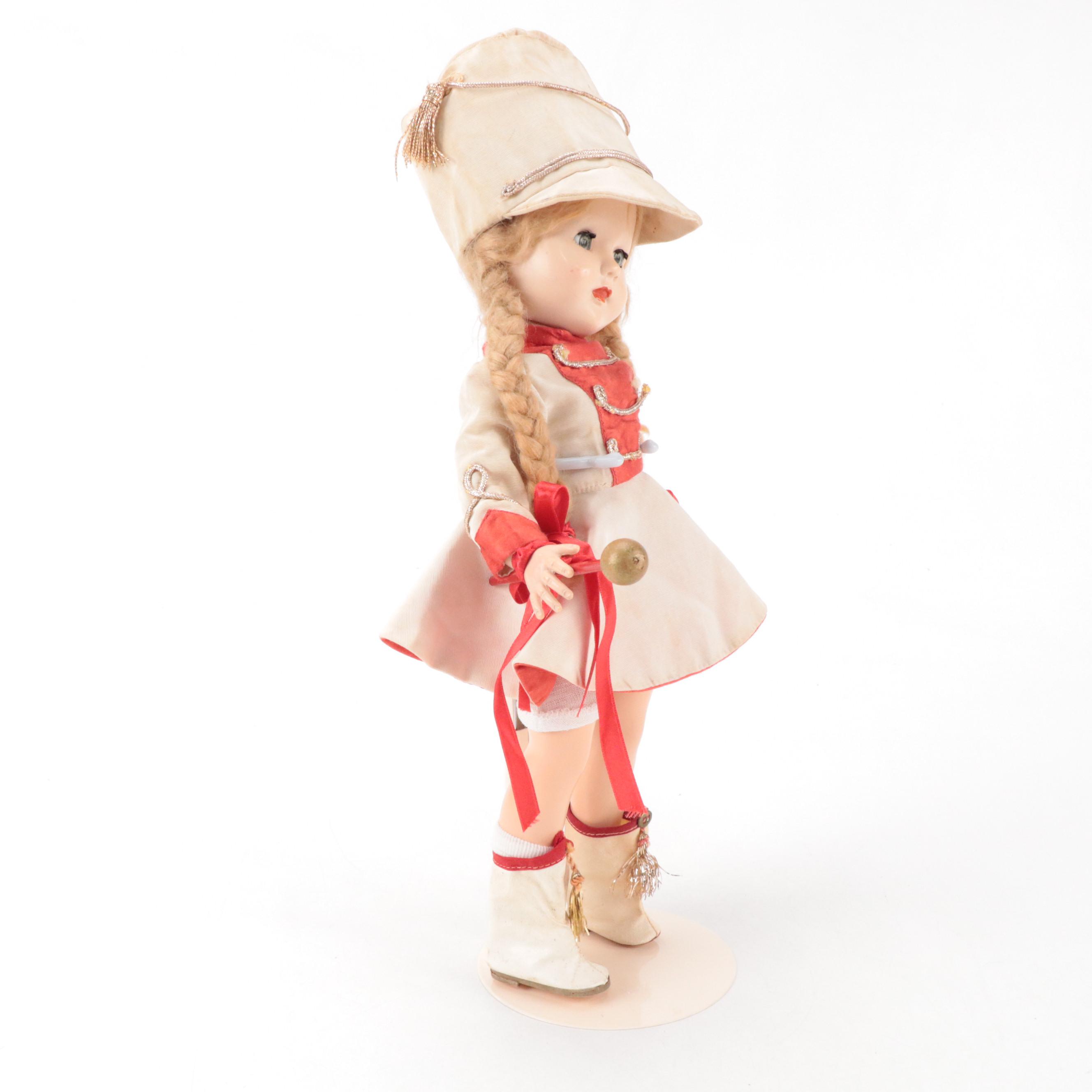 Effanbee "Toni" Majorette Dolls, Mid-20th Century