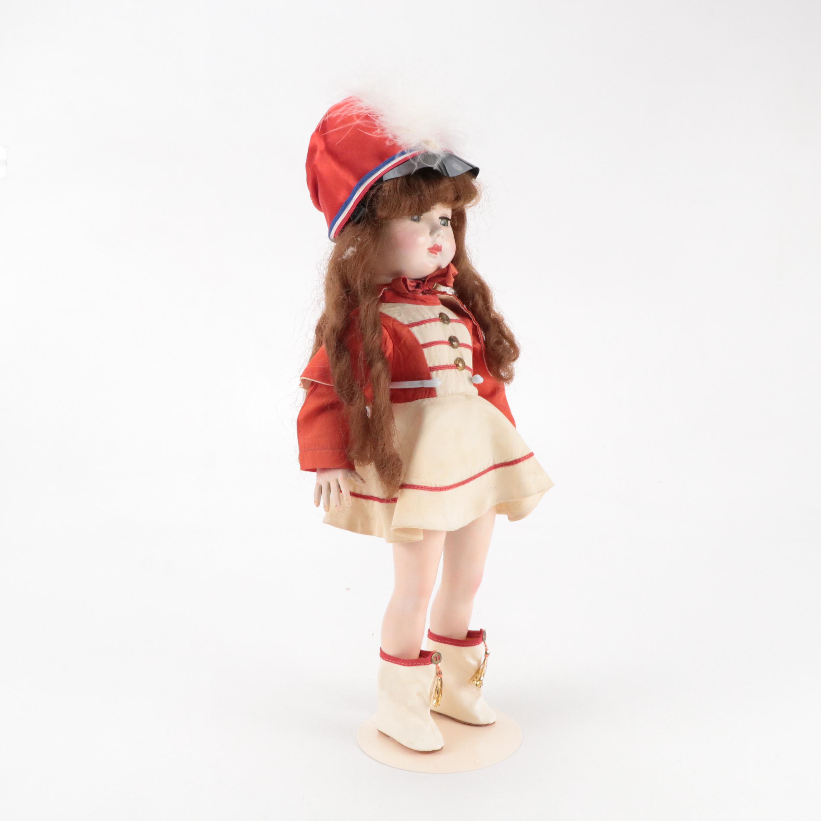 Effanbee "Toni" Majorette Dolls, Mid-20th Century