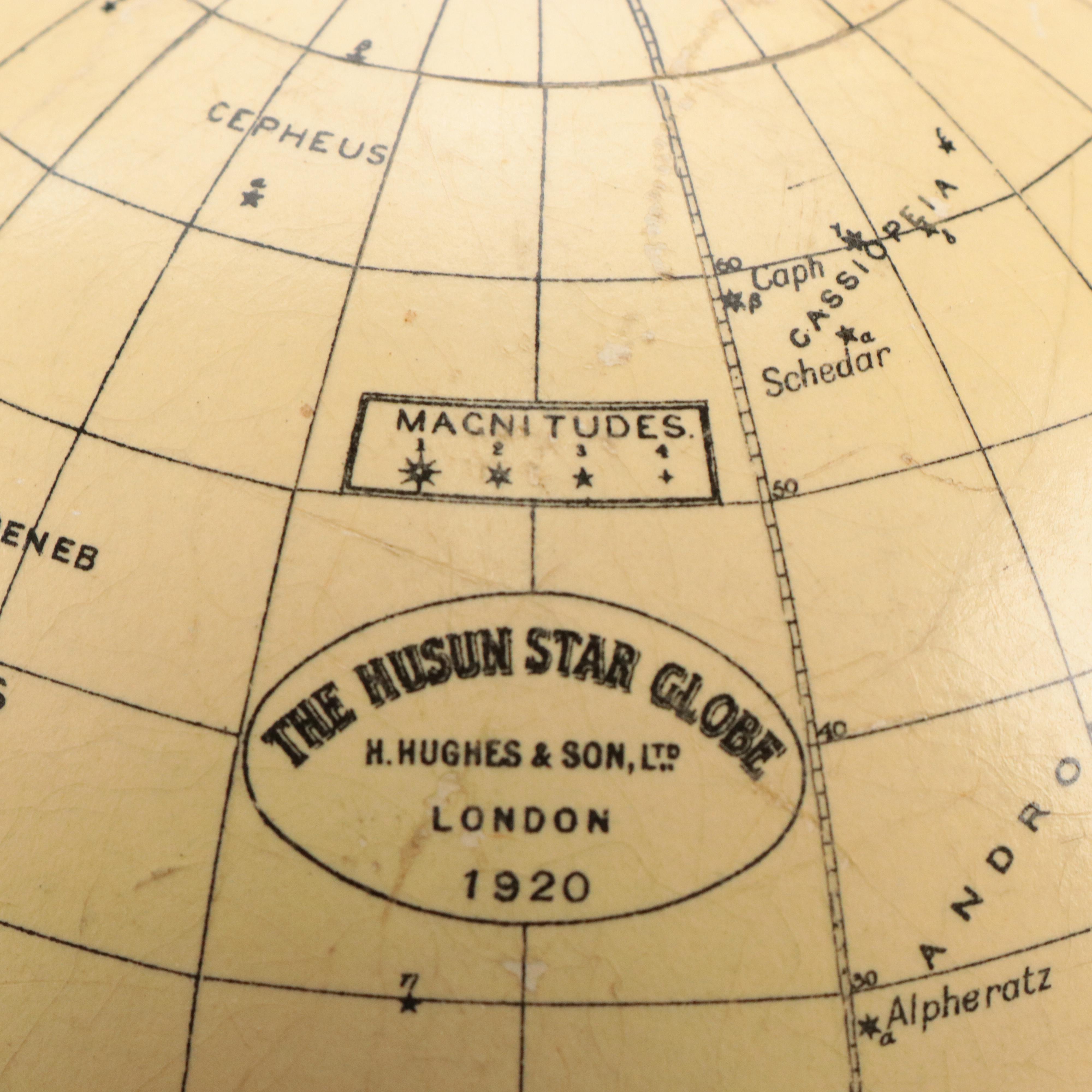 H. Hughes & Son Husun Star Globe, 1920