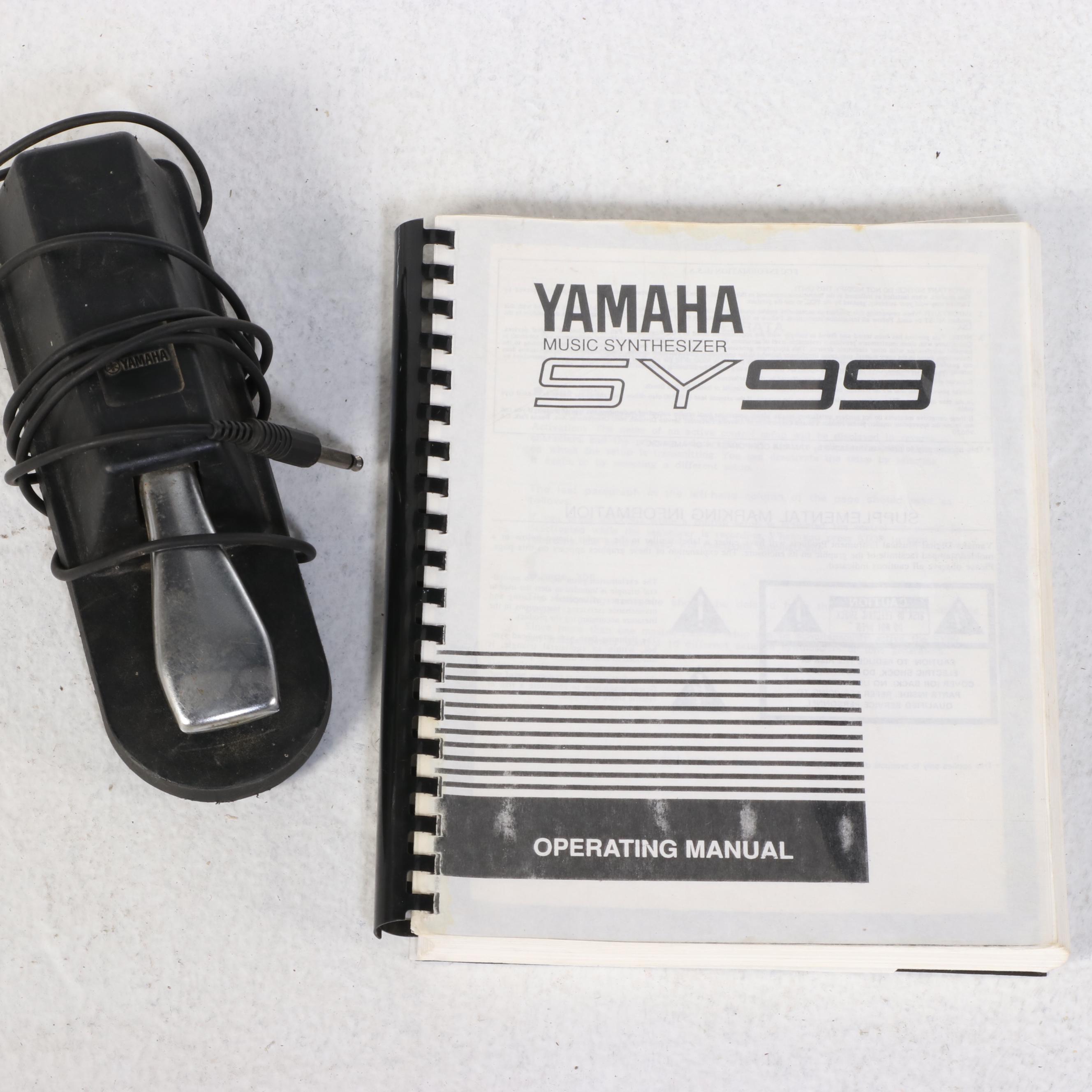 Yamaha SY99 Music Synthesizer with Stand