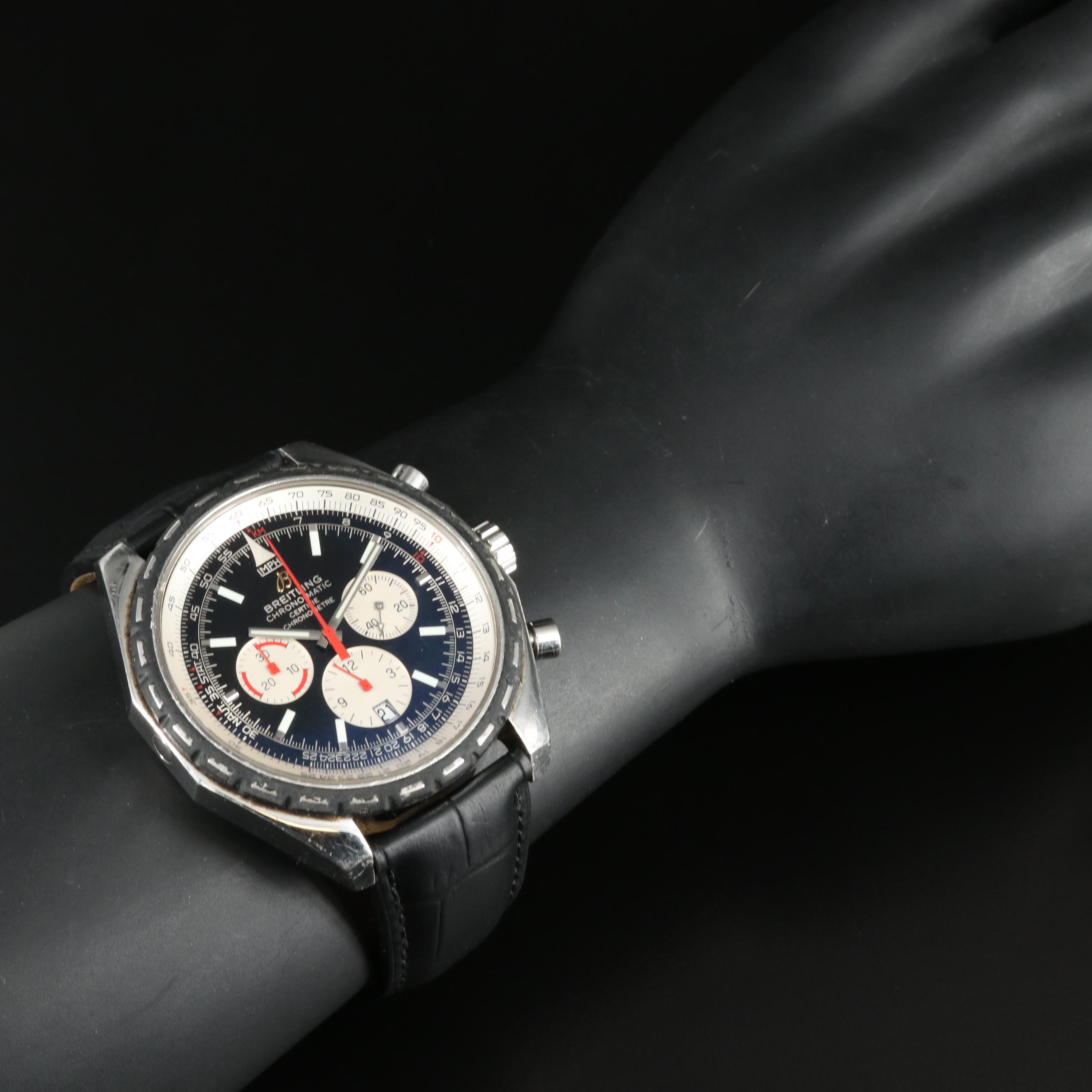 Breitling Chrono-Matic 49mm Stainless Steel Watch