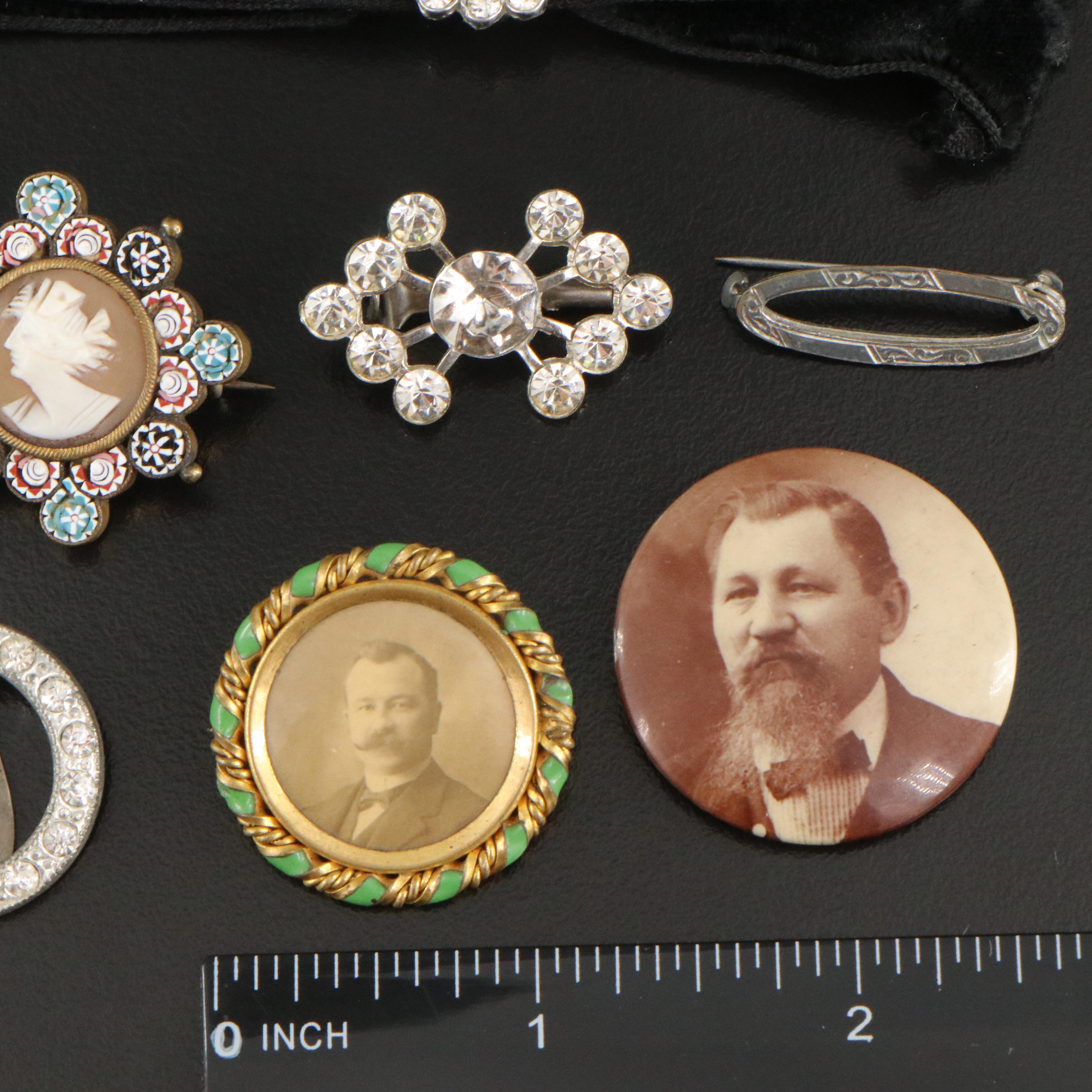 Victorian & Vintage Horse Bridle Rosette Brooch Featured in Jewelry Collection