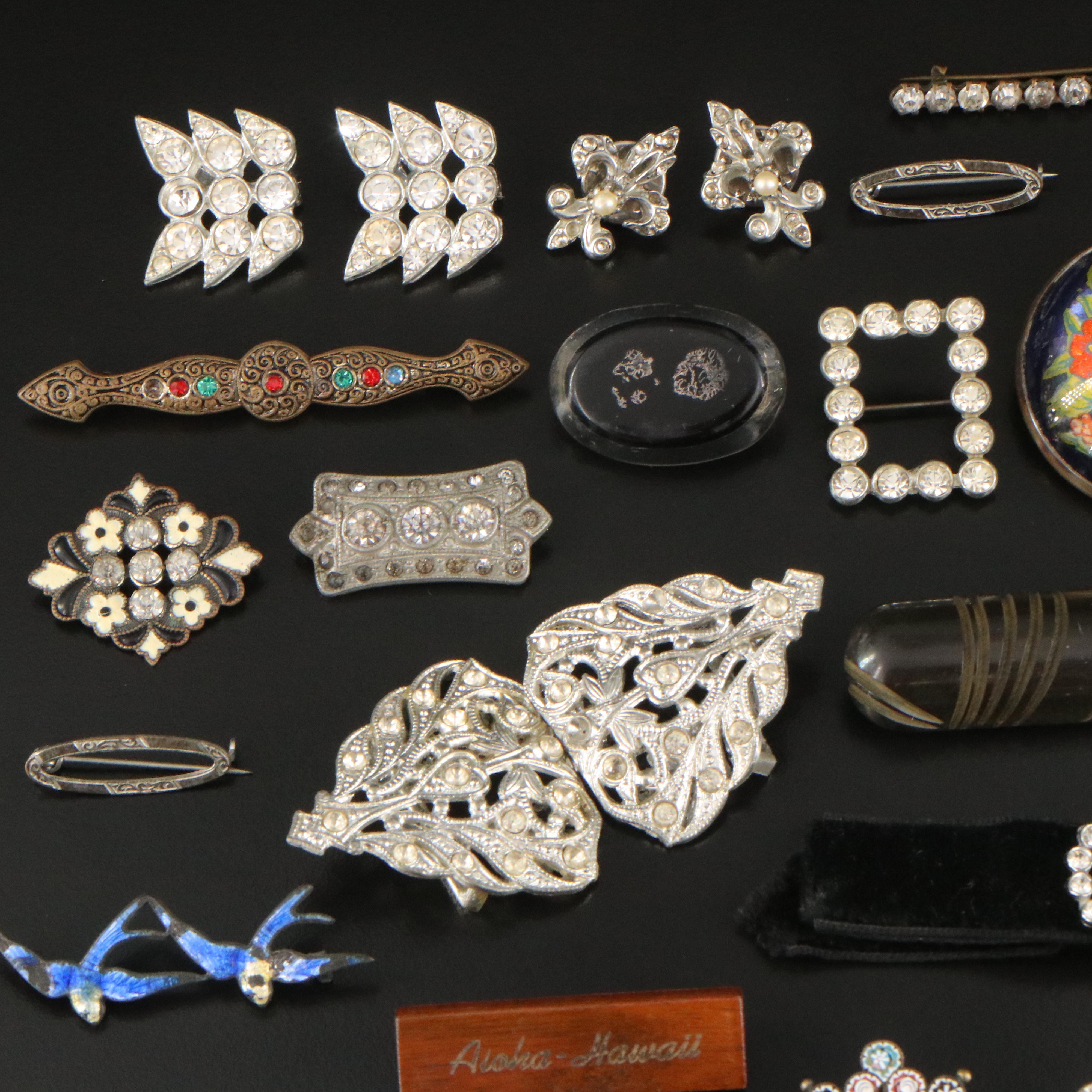 Victorian & Vintage Horse Bridle Rosette Brooch Featured in Jewelry Collection