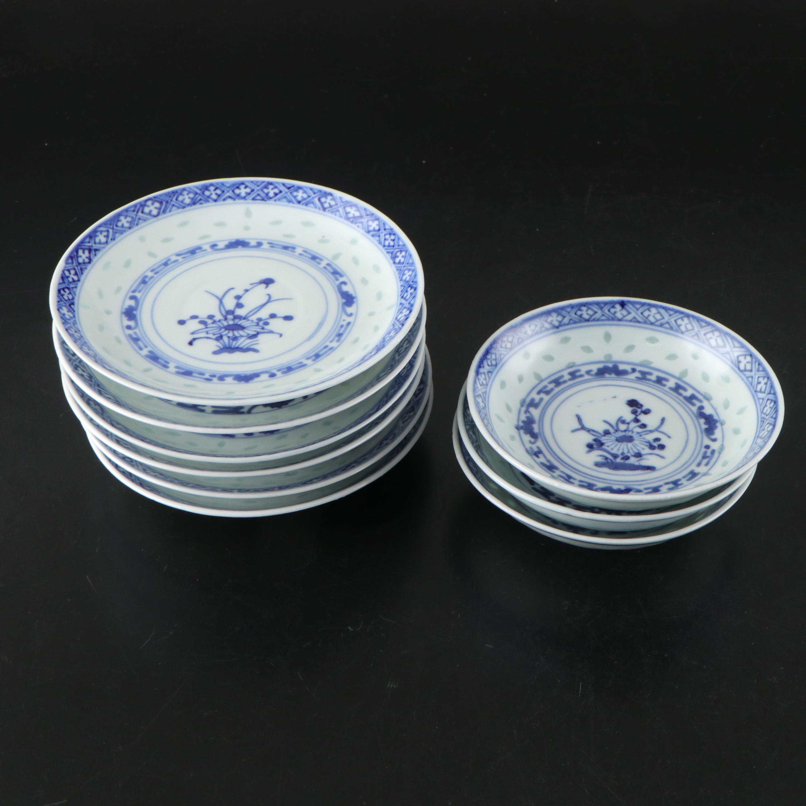 Chinese Porcelain Rice Grain Tableware