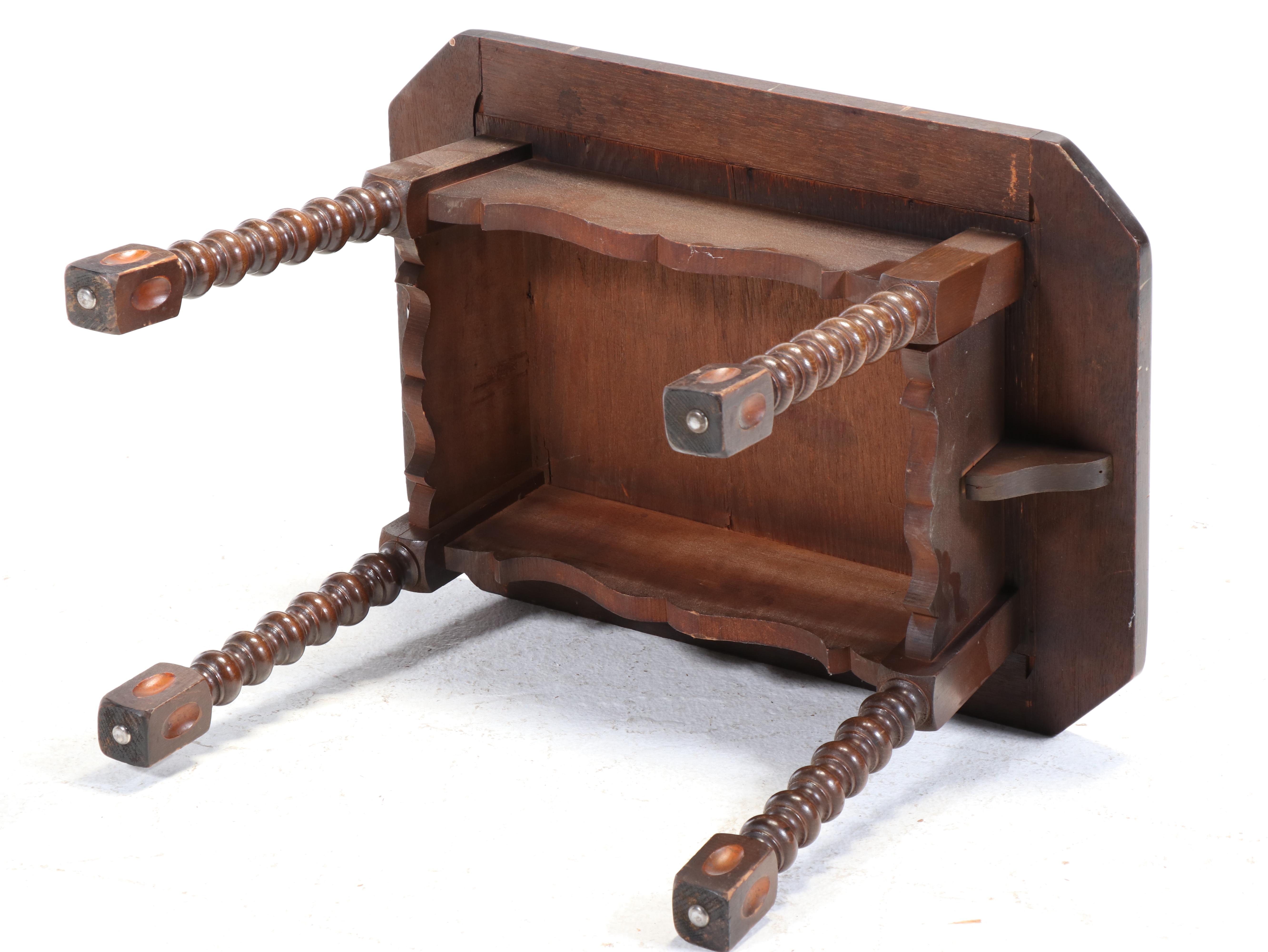 Taylor Tile Mission Style Table with Ceramic Parrot Tile Top