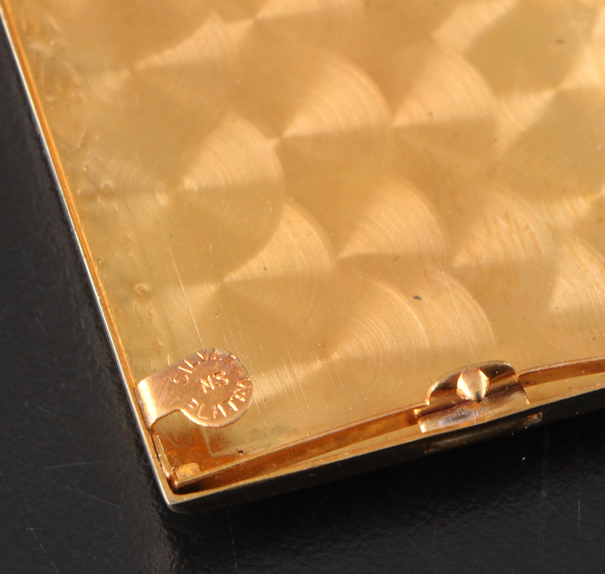 American Safety Razor Silver Plate Lighter with Silver Plate Match Cases