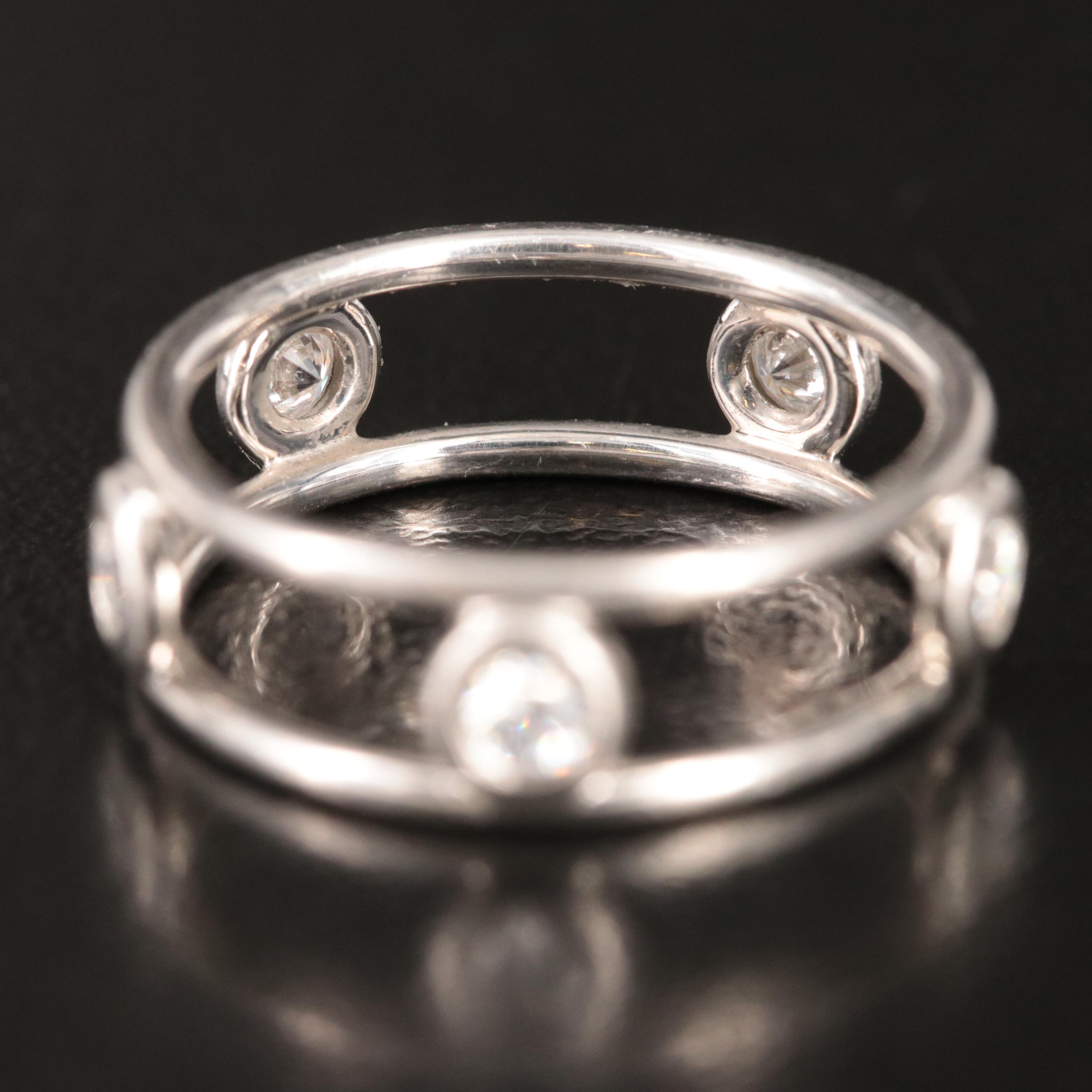 Elsa Peretti for Tiffany & Co. by the Yard Platinum 0.33 CTW Diamond Ring