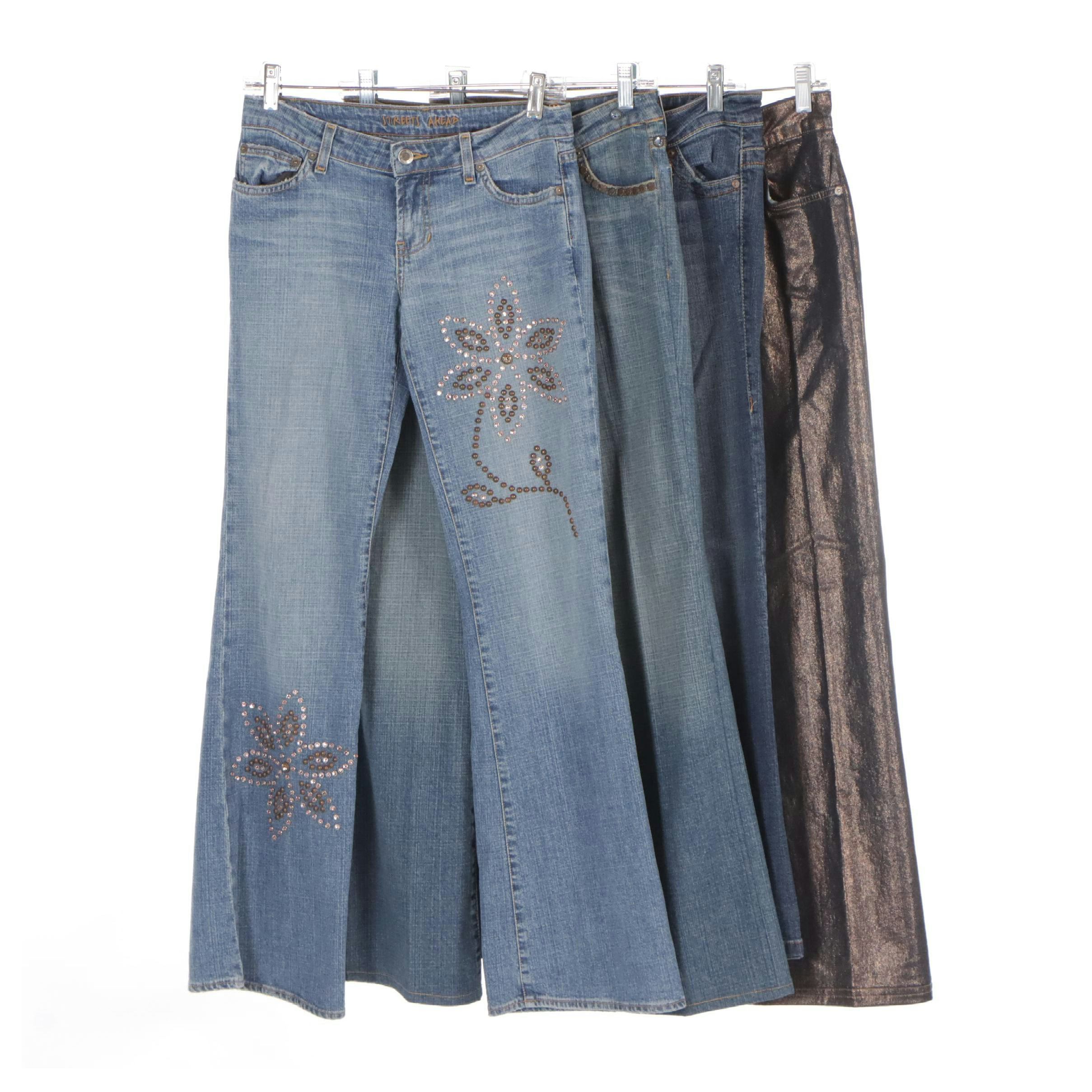 Embellished Low-Rise Jeans From Paris is Blues, Streets Ahead and Parasucojean