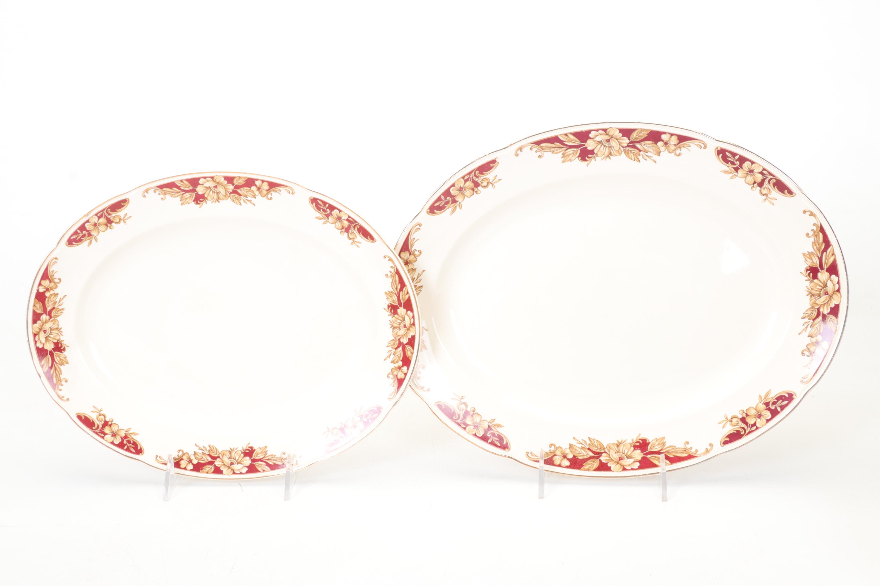 Royal Ivory Ware Porcelain Dinnerware by John Maddock & Sons