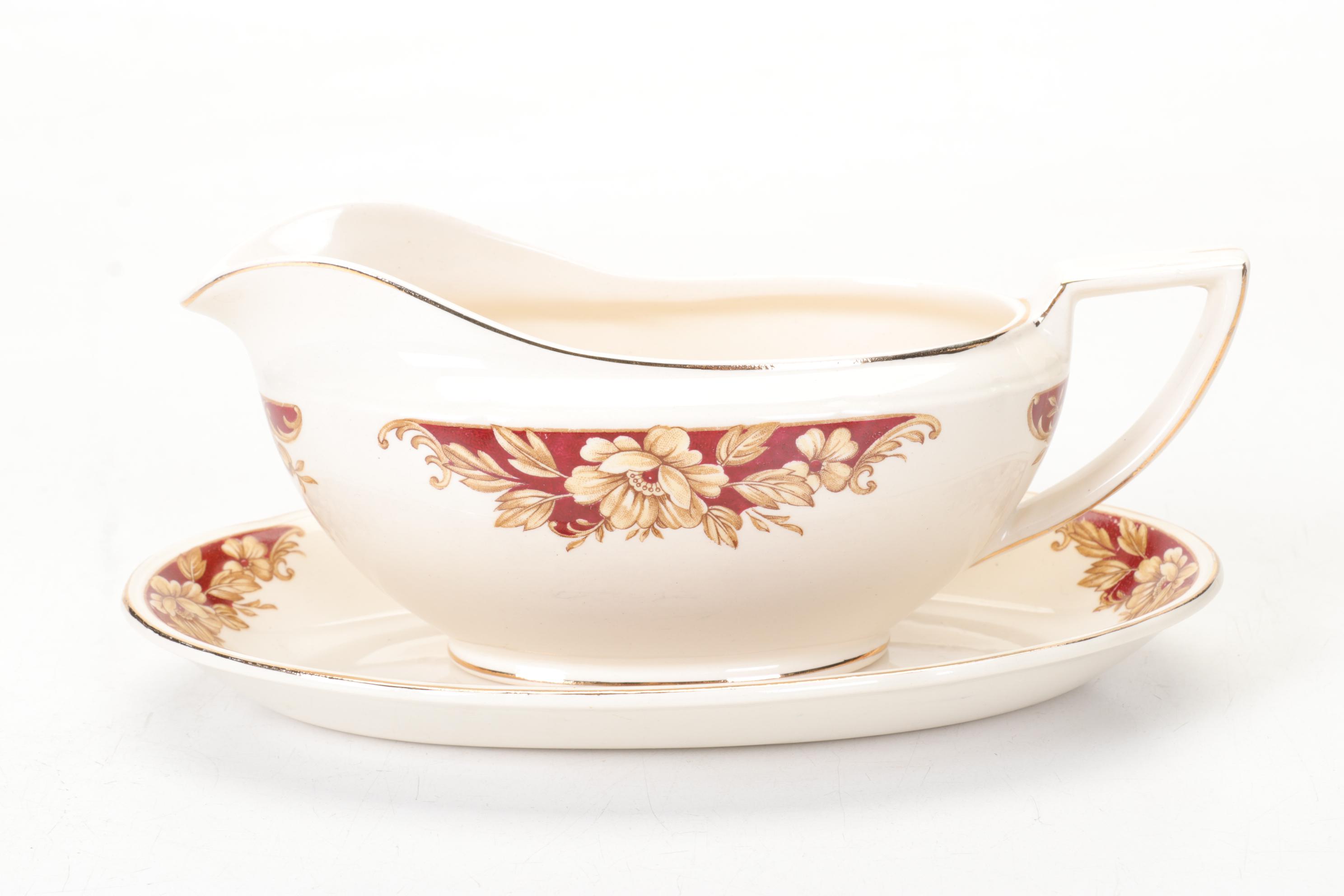Royal Ivory Ware Porcelain Dinnerware by John Maddock & Sons
