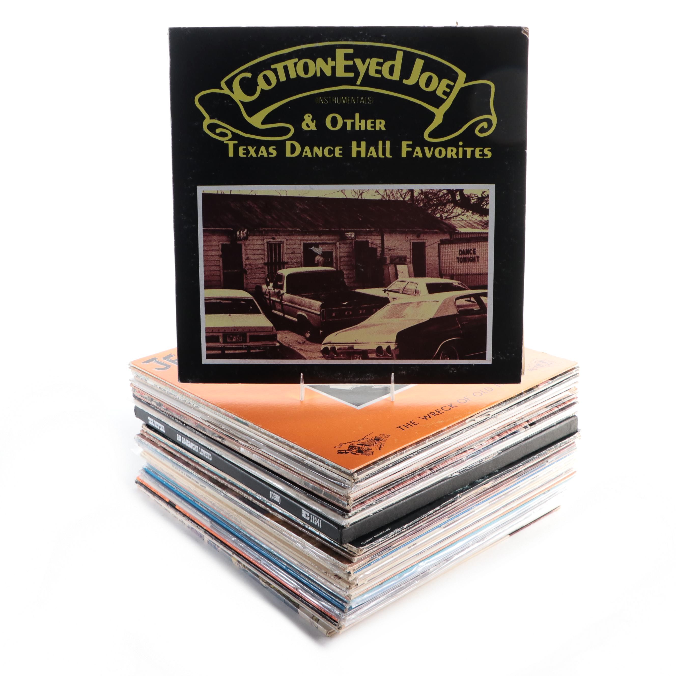 Gene Autry, Slim Whitman, Tex Ritter, Tex Williams, and More Vinyl Record Albums