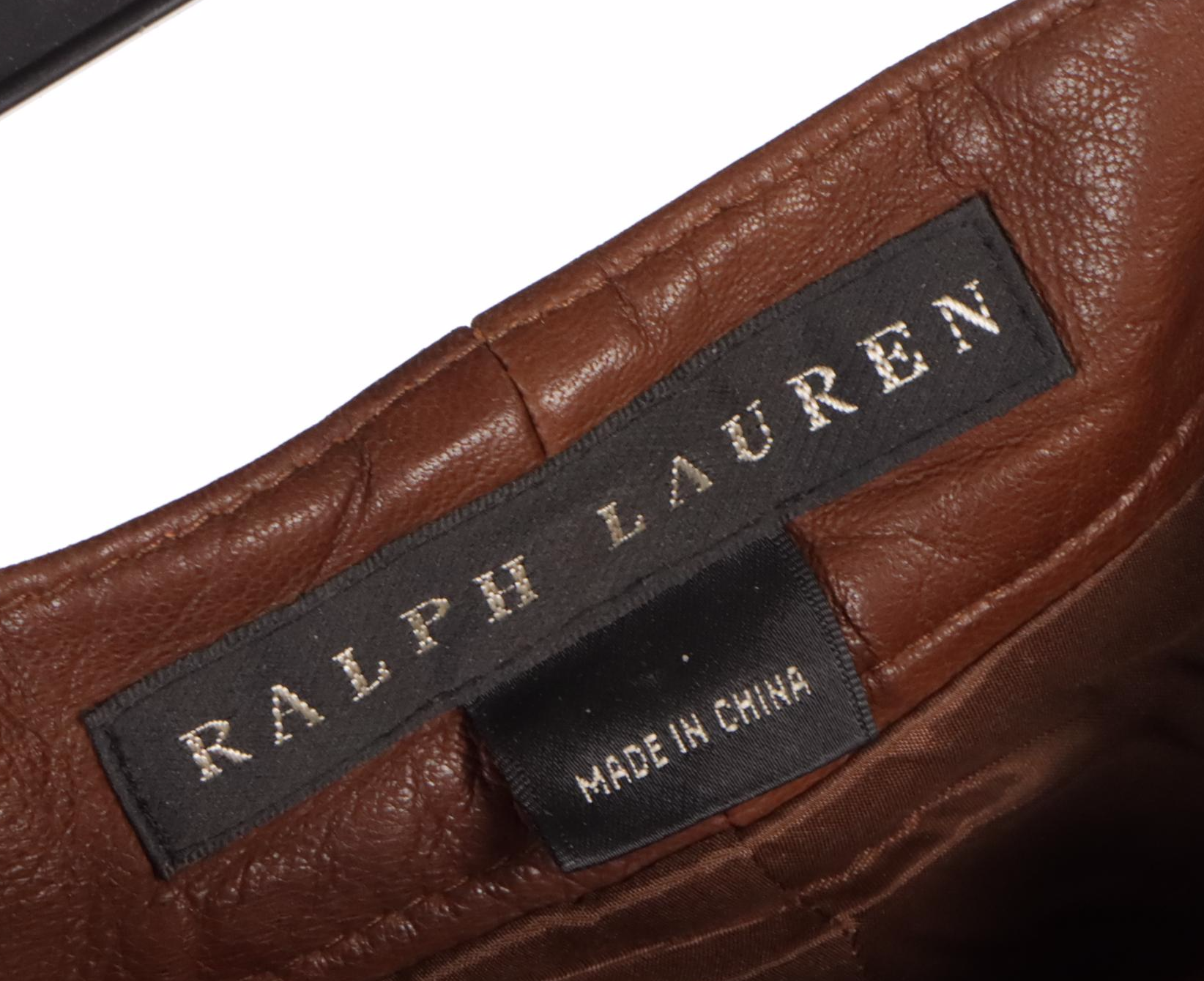 Ralph Lauren Black Label Lizard Embossed Leather Pants, Azi and Other Pants