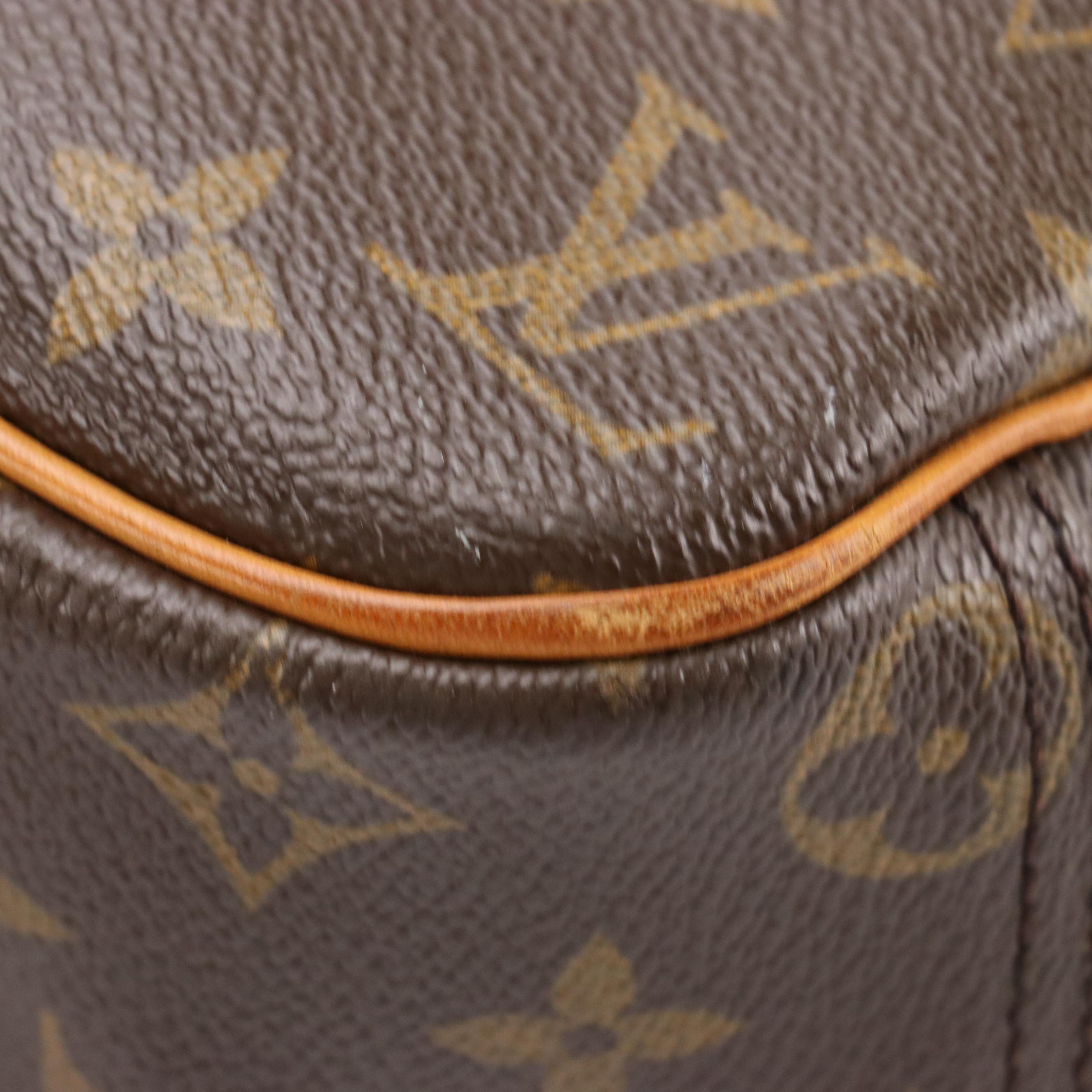 Louis Vuitton Trouville Travel Bag in Monogram Canvas and Vachetta Leather