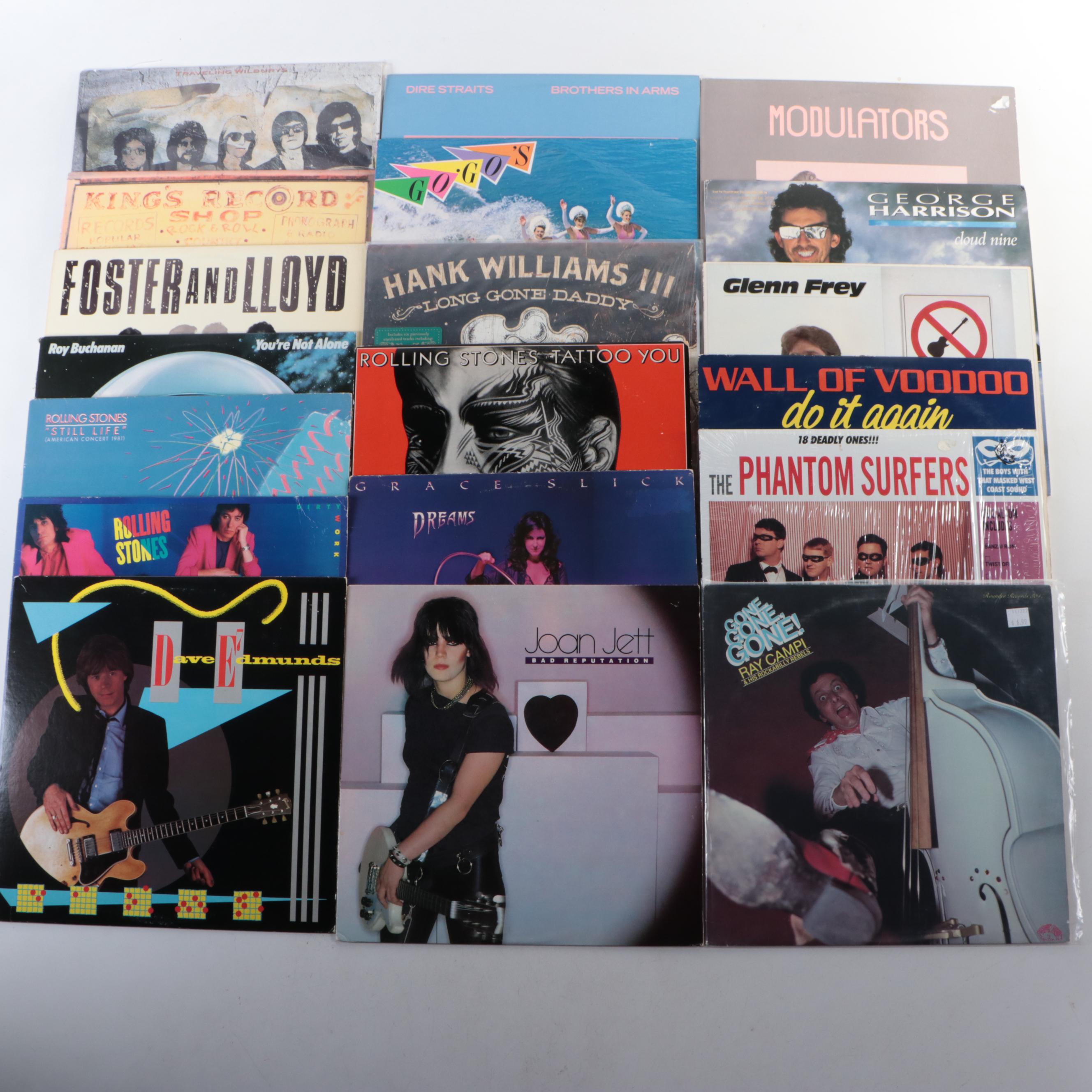 Rolling Stones, Hank Williams III, Joan Jett and More Vinyl Records, 1980s