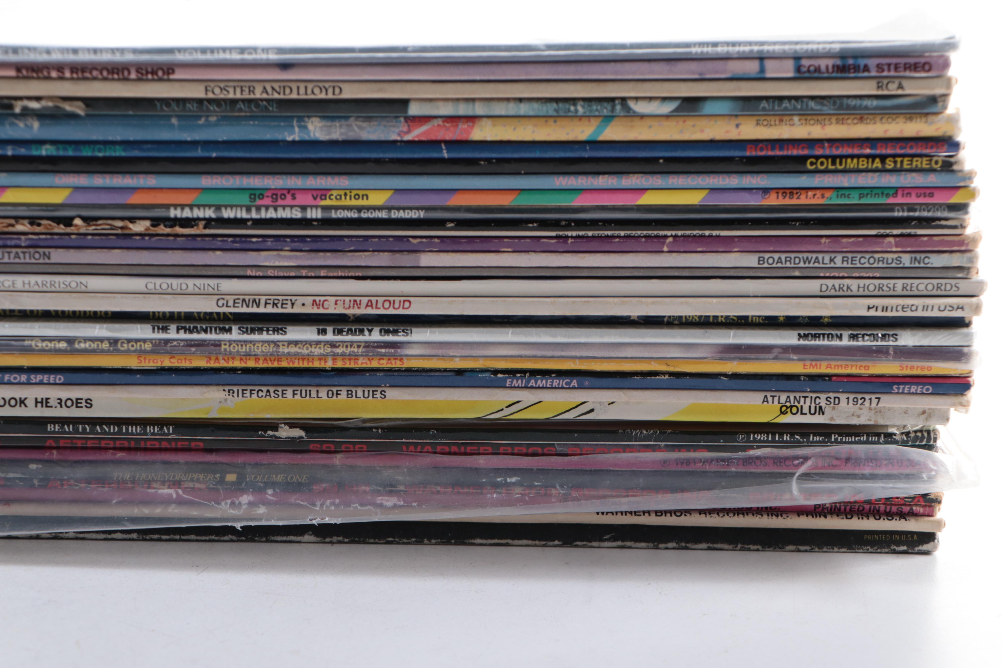 Rolling Stones, Hank Williams III, Joan Jett and More Vinyl Records, 1980s