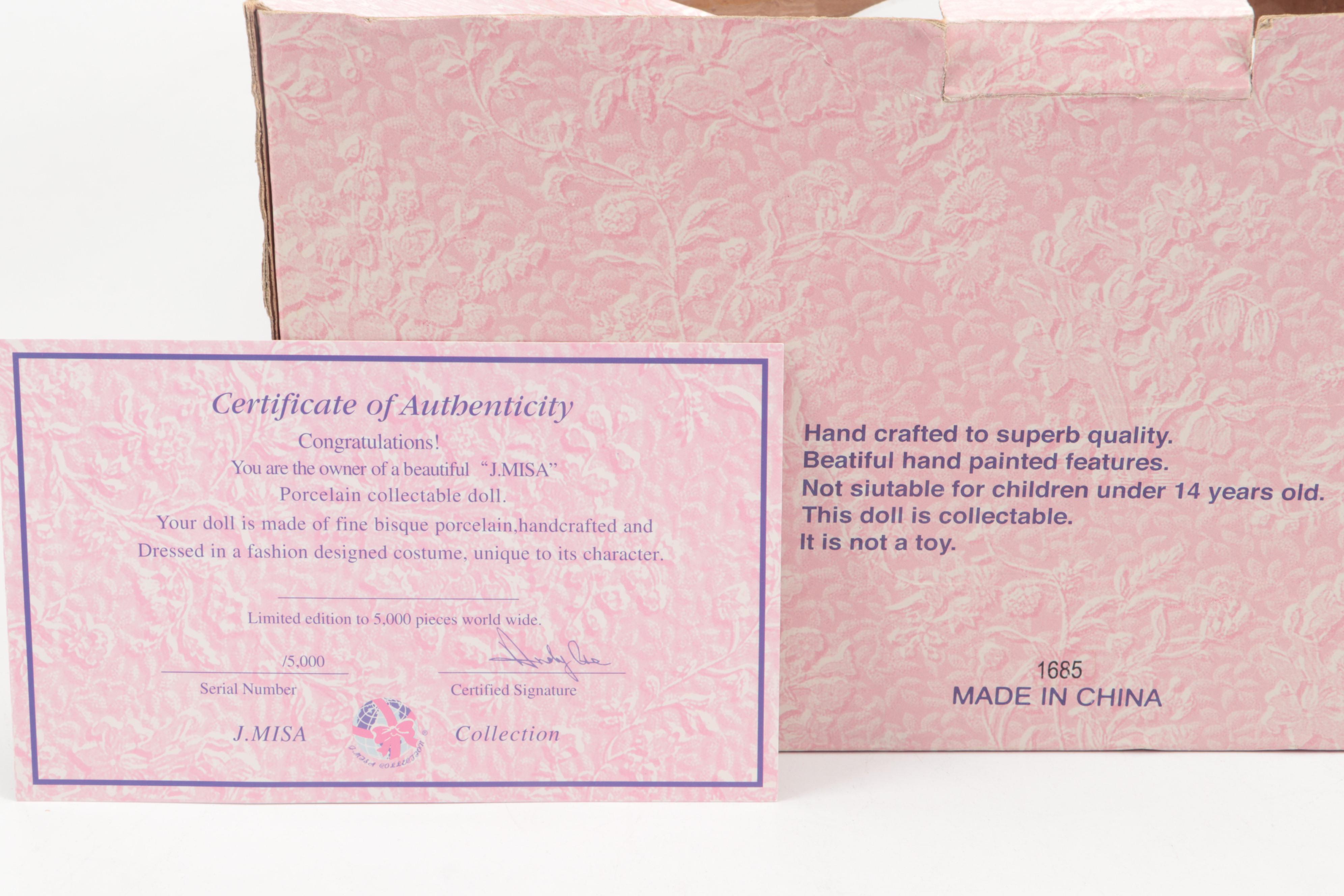 Heritage Signature Collection "Birthday Girl Jennie" with Other Porcelain Dolls