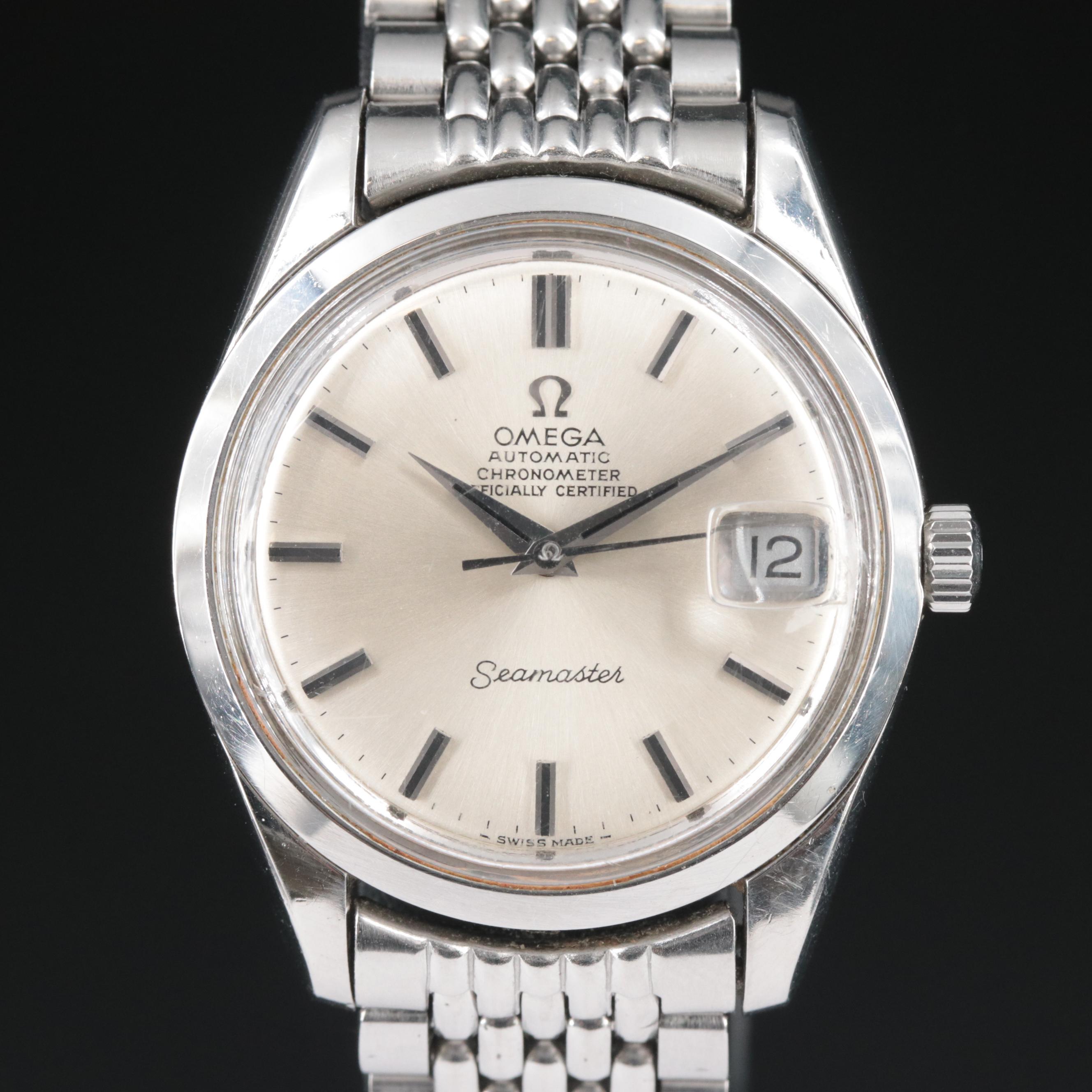 1969 Omega Seamaster 166.010 Chronometer Watch