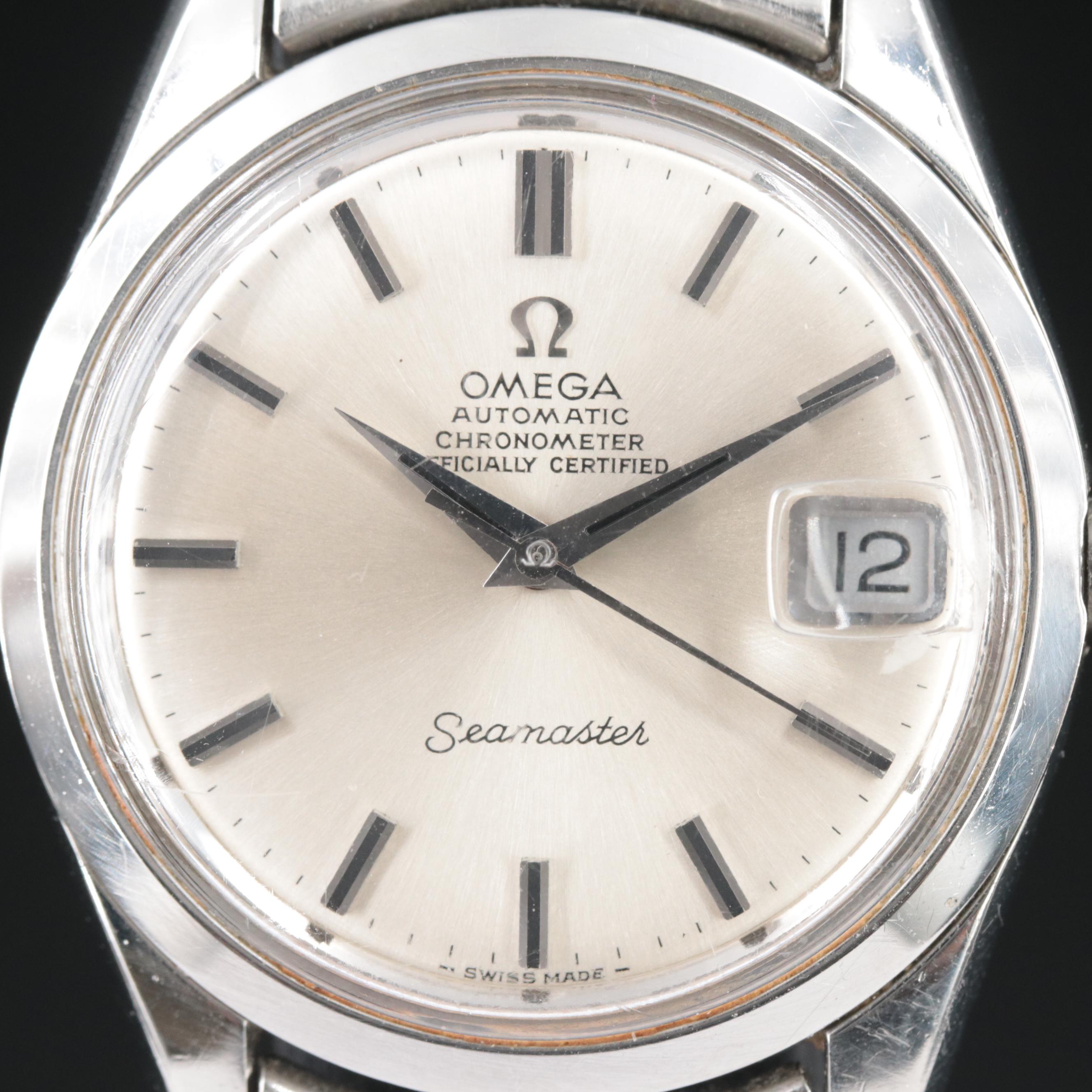 1969 Omega Seamaster 166.010 Chronometer Watch