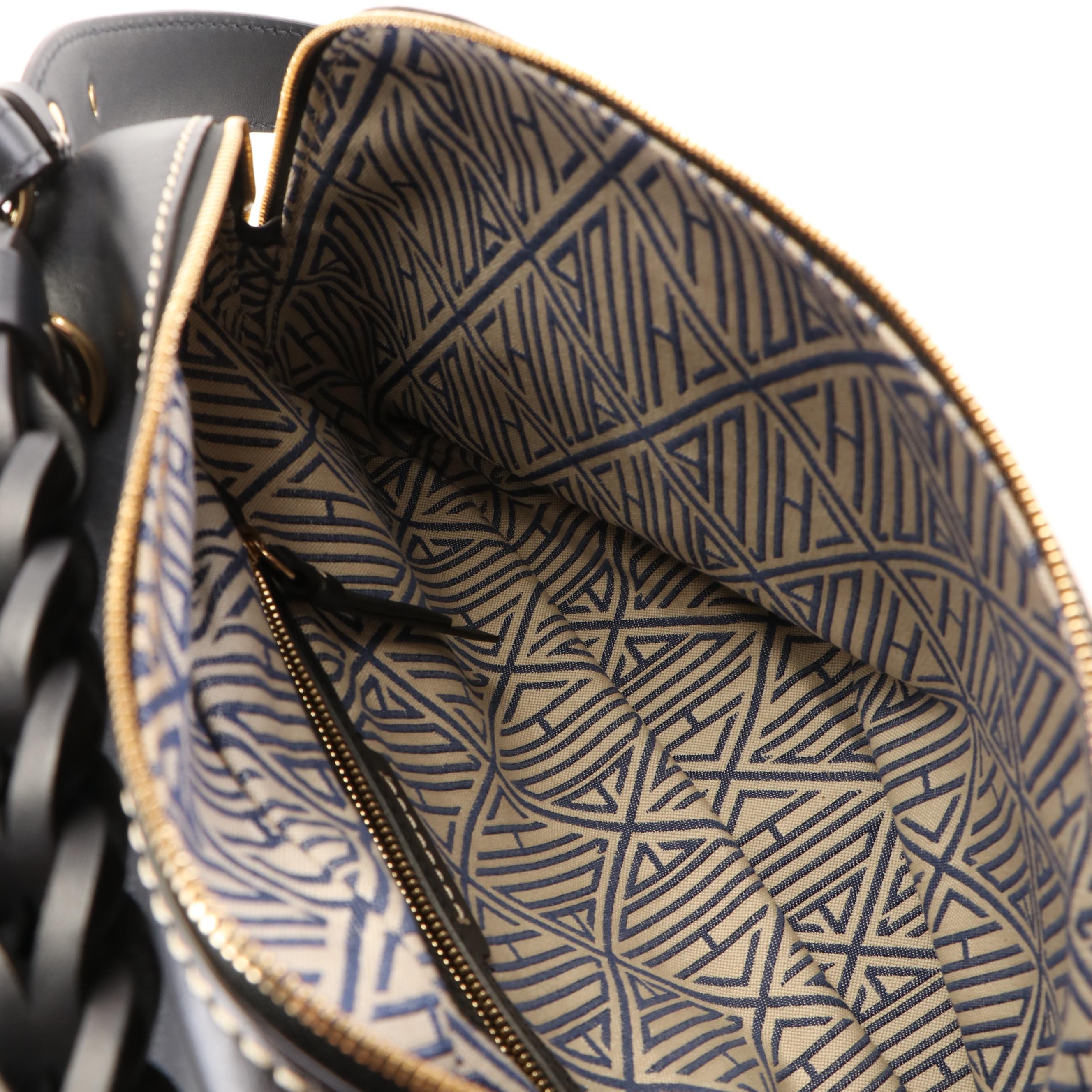 Chloé  Daria Pebbled Leather Shoulder Bag