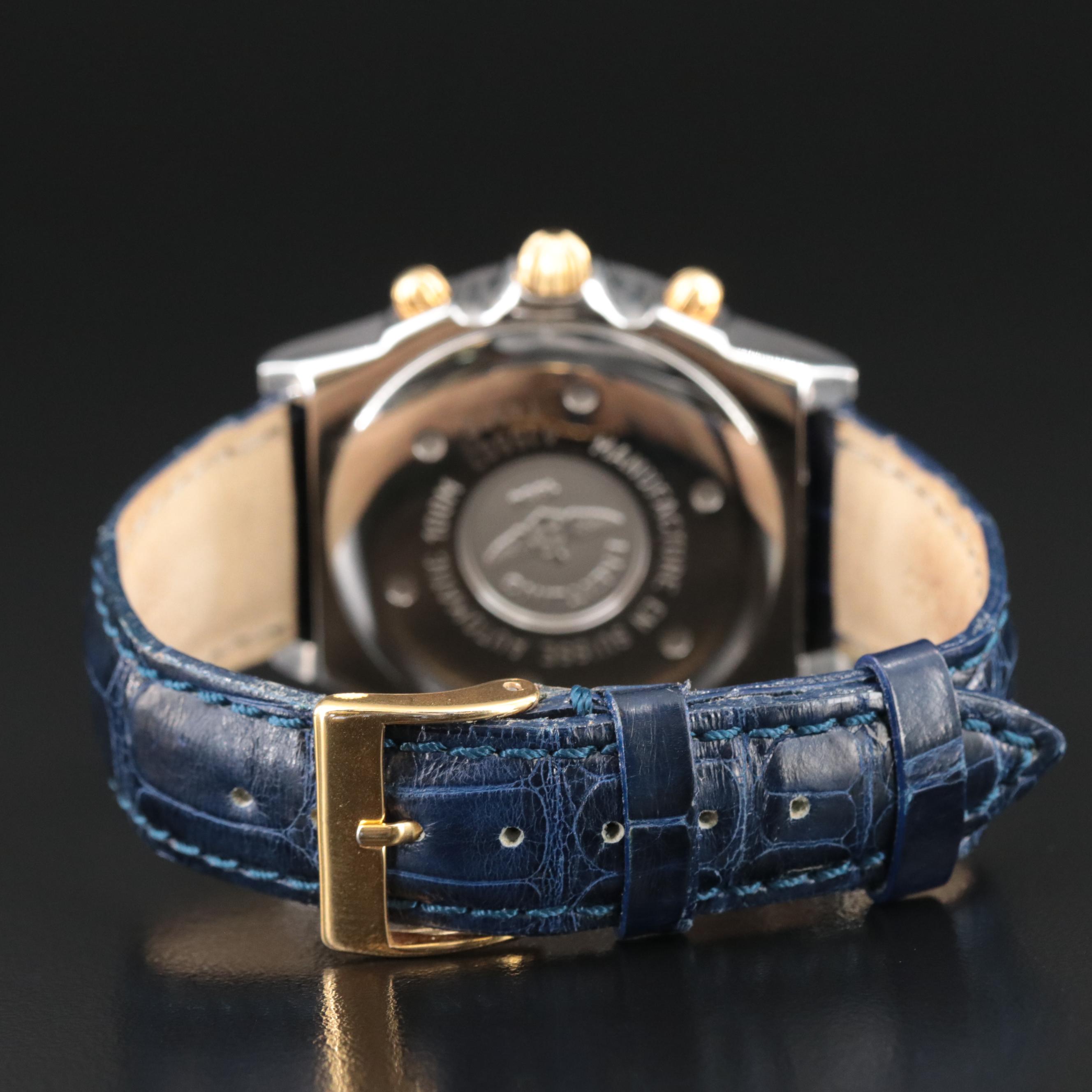 Breitling Duograph GMT Day/Night Indicator Dual Date Watch