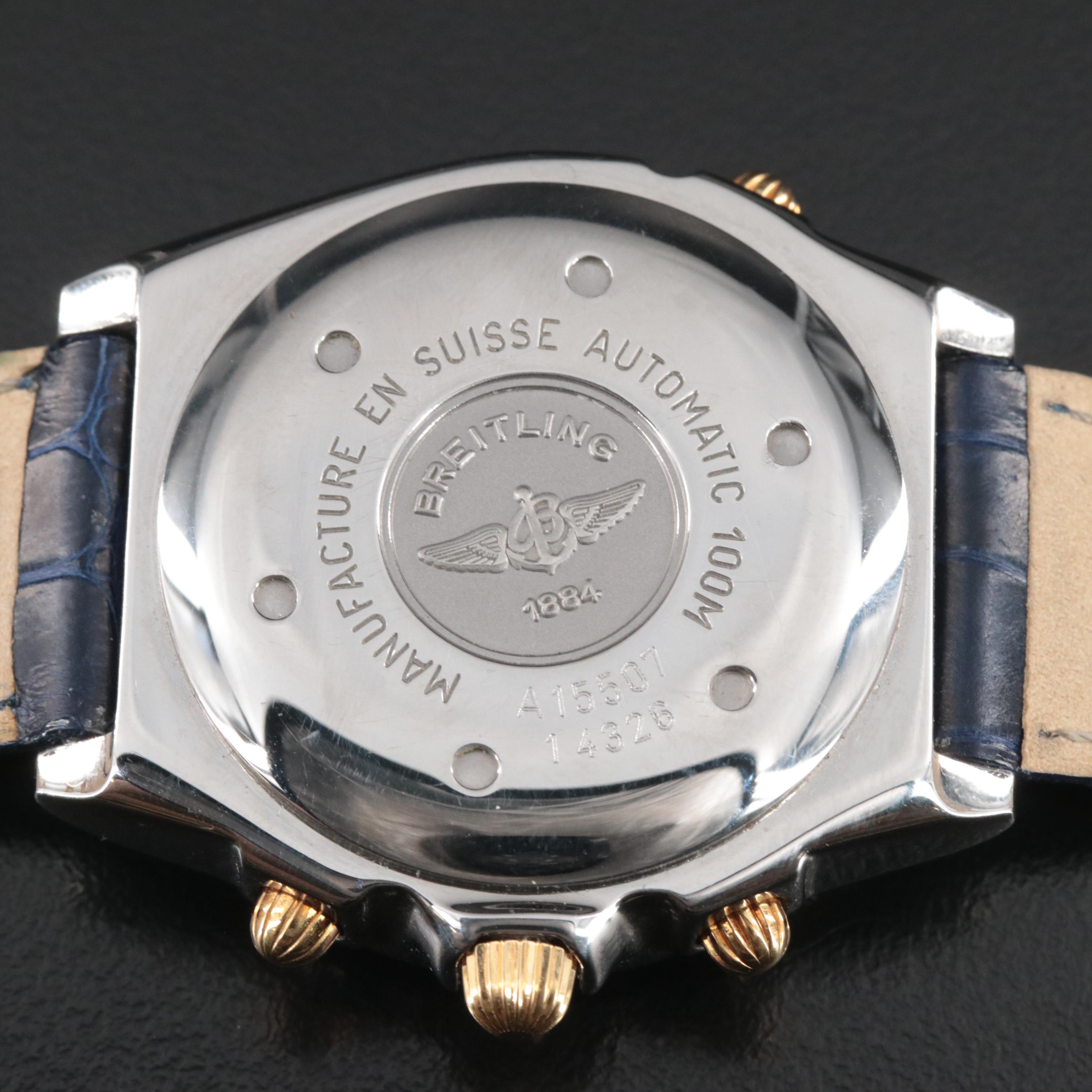 Breitling Duograph GMT Day/Night Indicator Dual Date Watch