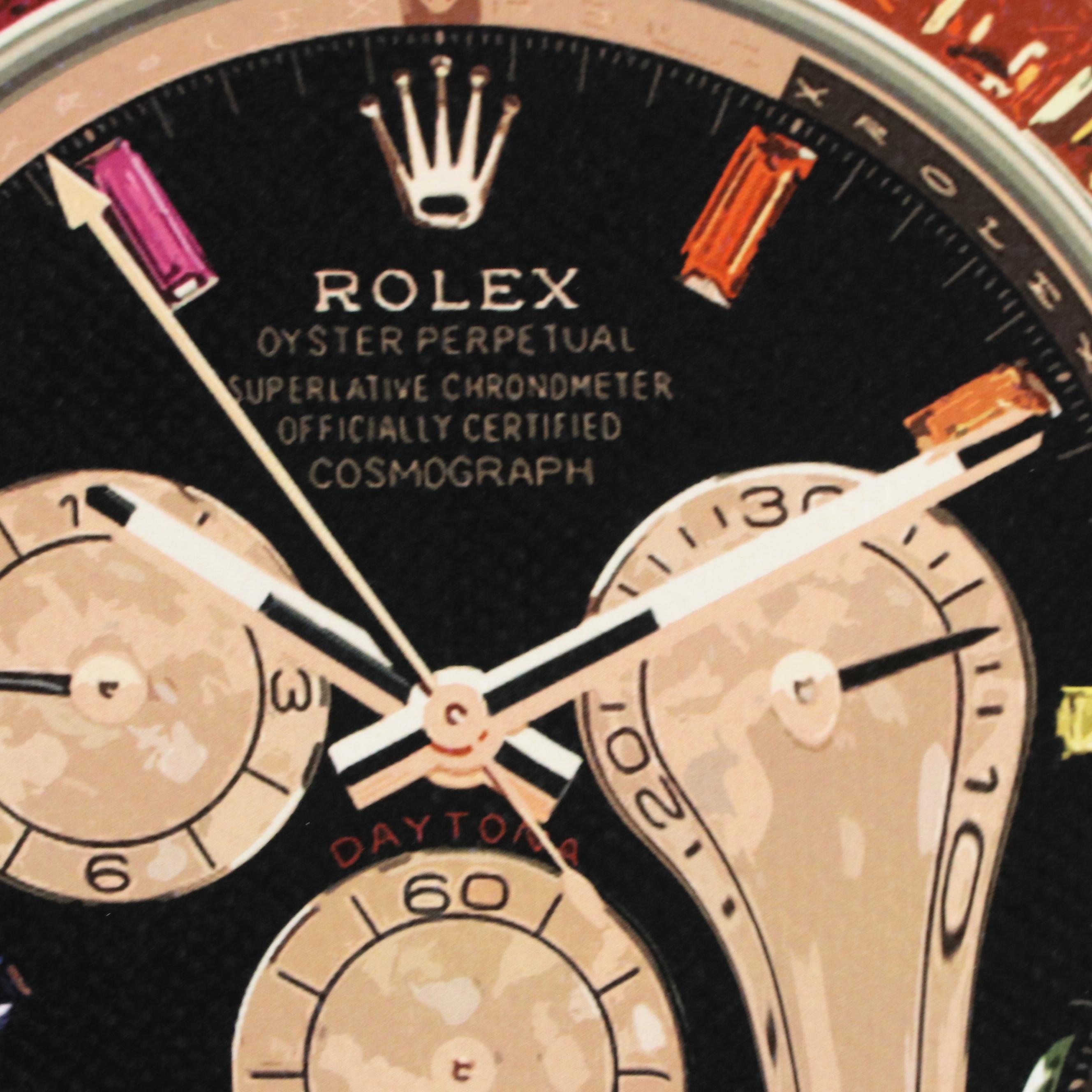 Death NYC Pop Art Graphic Print Featuring Rolex, 2023